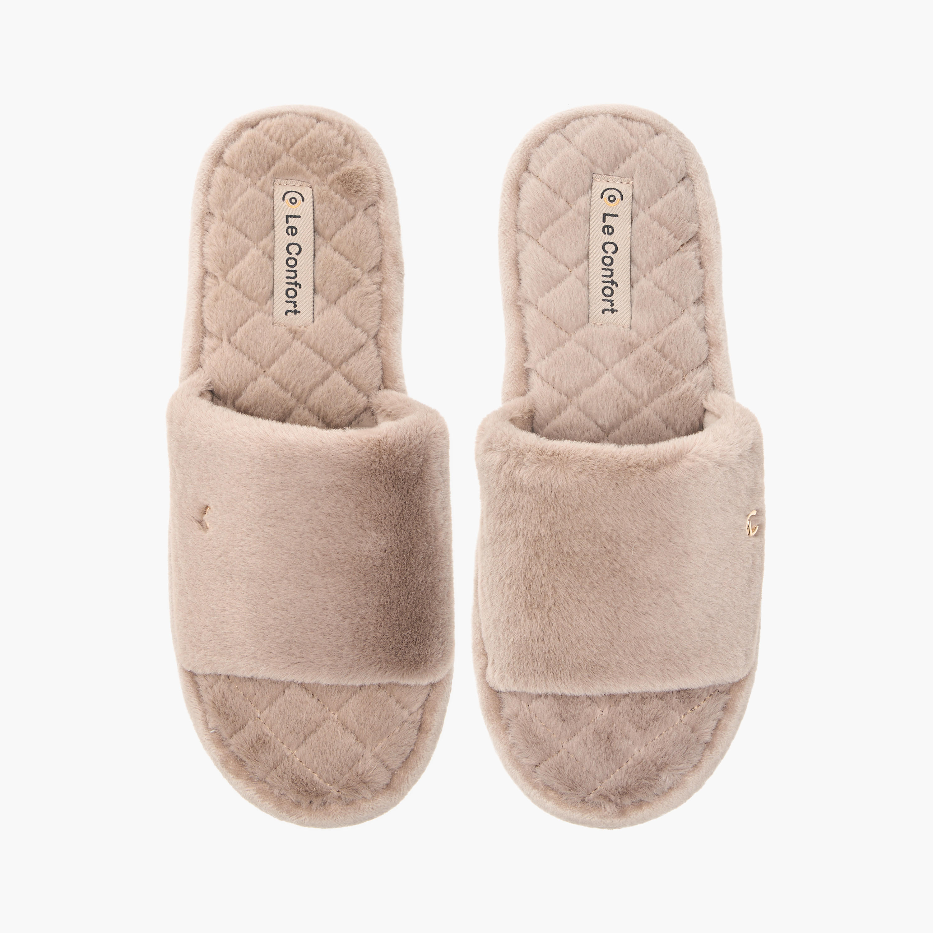 Le Confort Quilted Slip-On Bedroom Slippers-women-shoes-flipflopsandslides-image-1