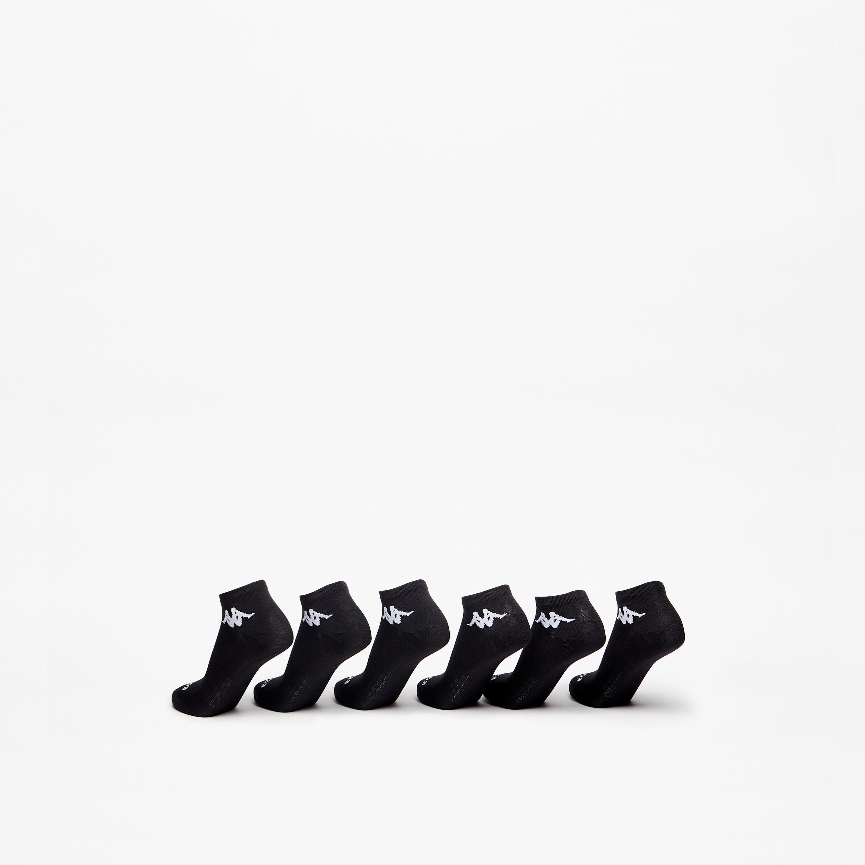 Kappa Logo Detail Ankle Length Sports Socks - Set of 6-girls-accessories-socks-image-3
