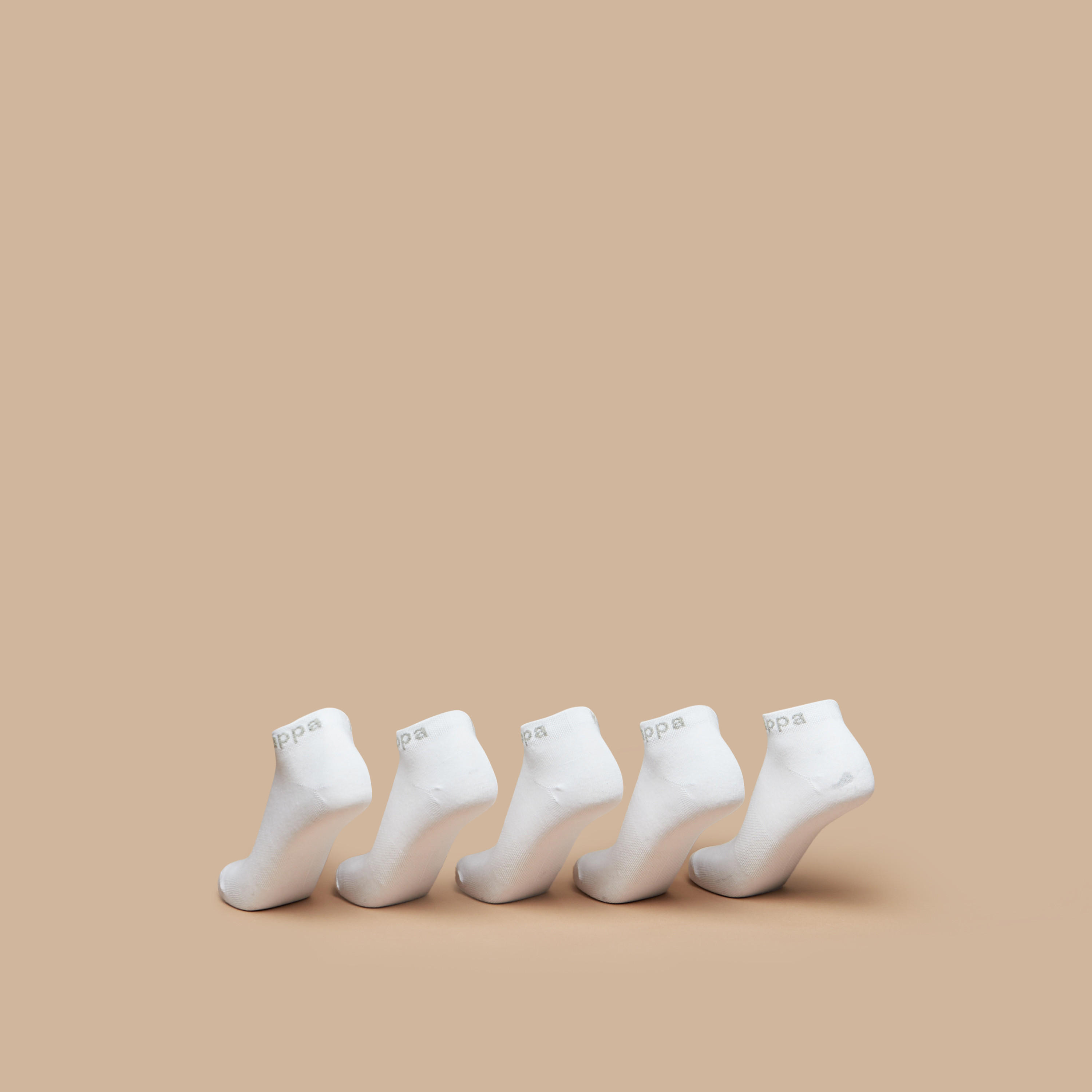 Kappa Solid Ankle Length Sports Socks - Set of 5-girls-accessories-socks-image-3