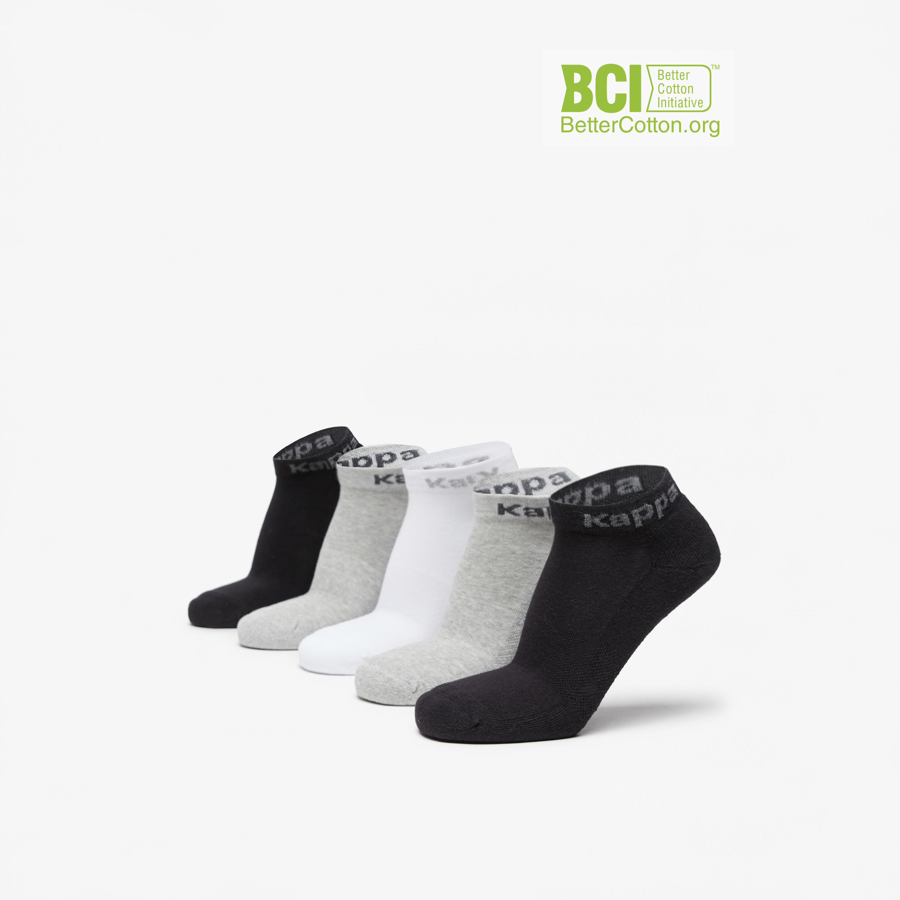 طقم جوارب موسّدة 5 أزواج بطول الكاحل وطبعات من كابا -men-socks-image-1