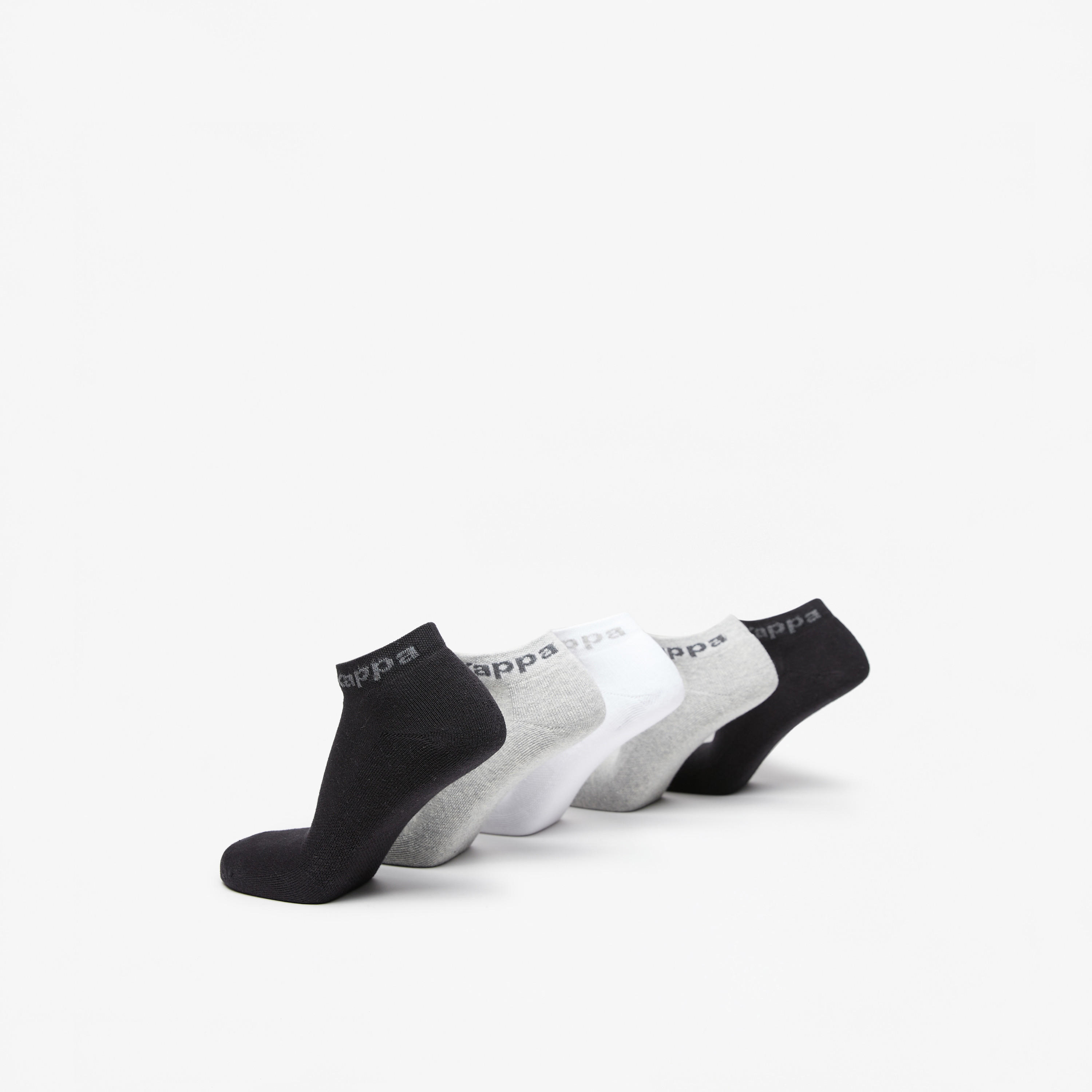طقم جوارب موسّدة 5 أزواج بطول الكاحل وطبعات من كابا -men-socks-image-3