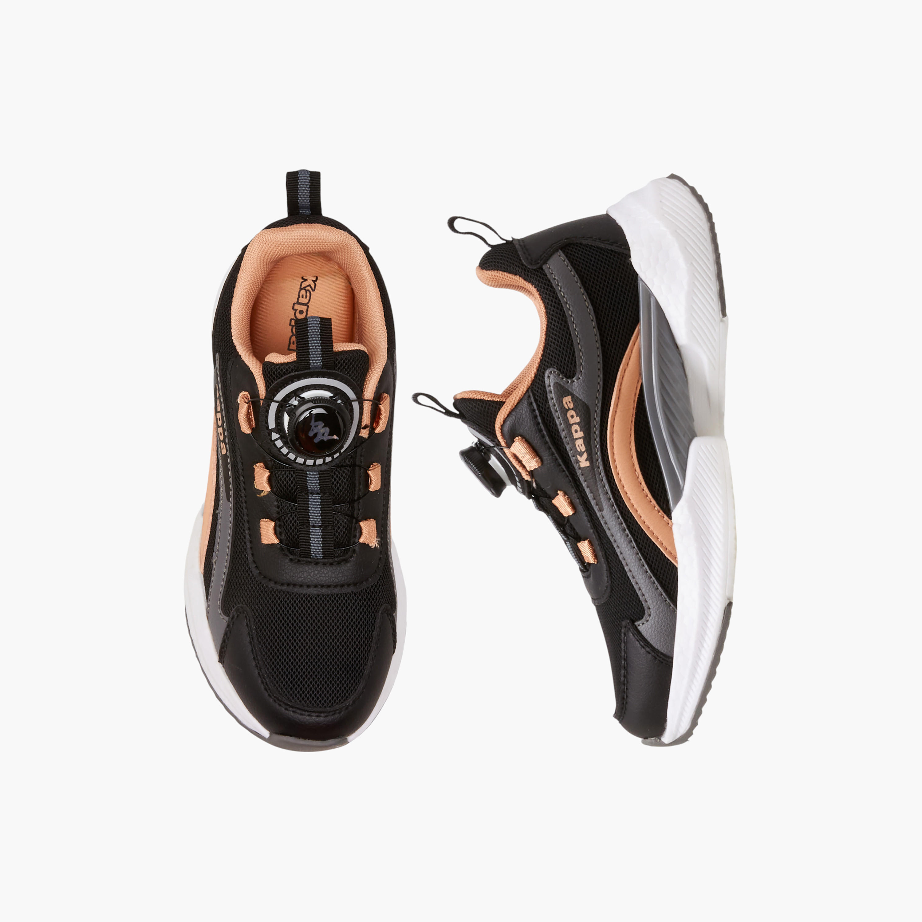 Kappa Girls Hook & Loop Walking Shoes-girls-shoes-sports-image-1