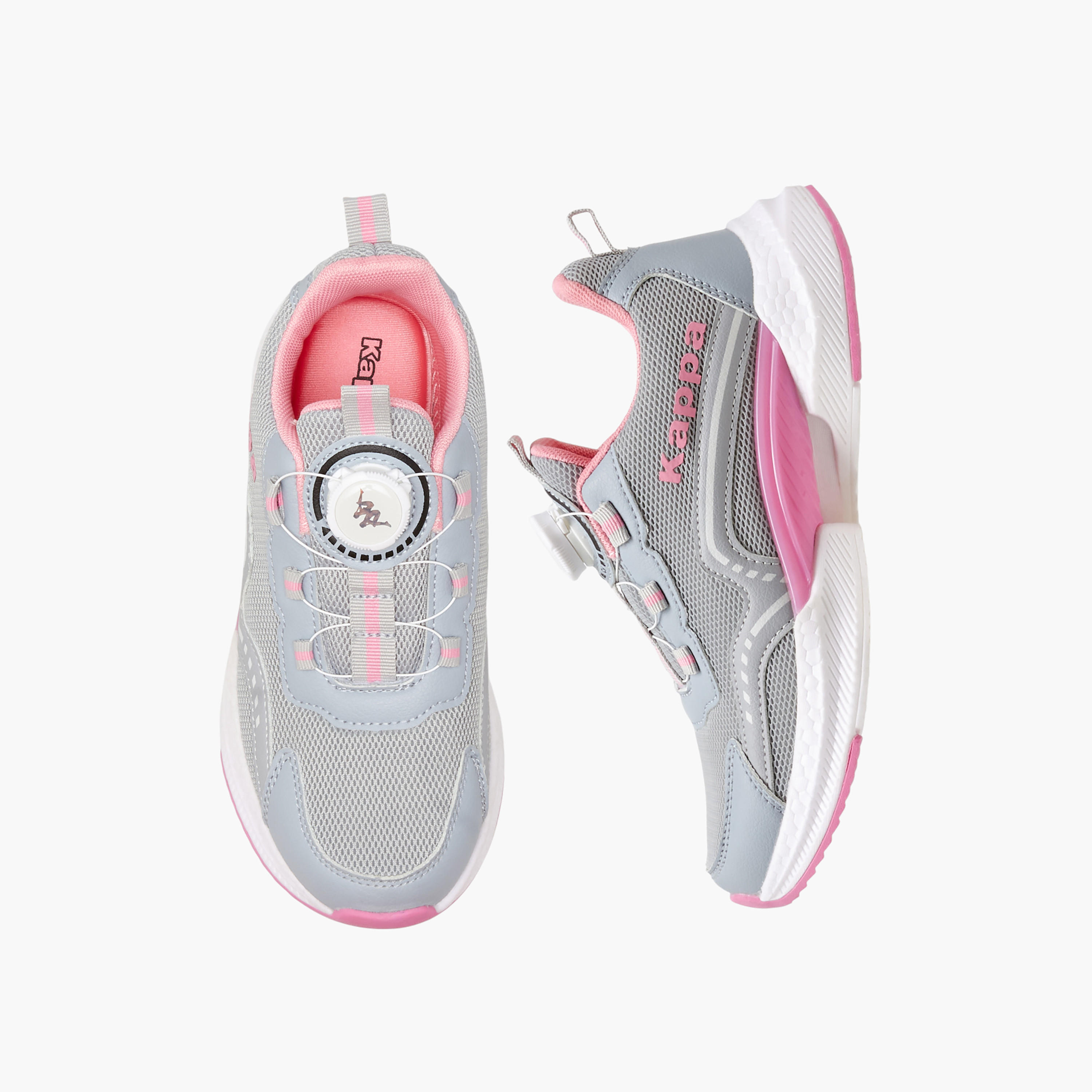 Kappa Girls Hook & Loop Walking Shoes-girls-shoes-sports-image-1