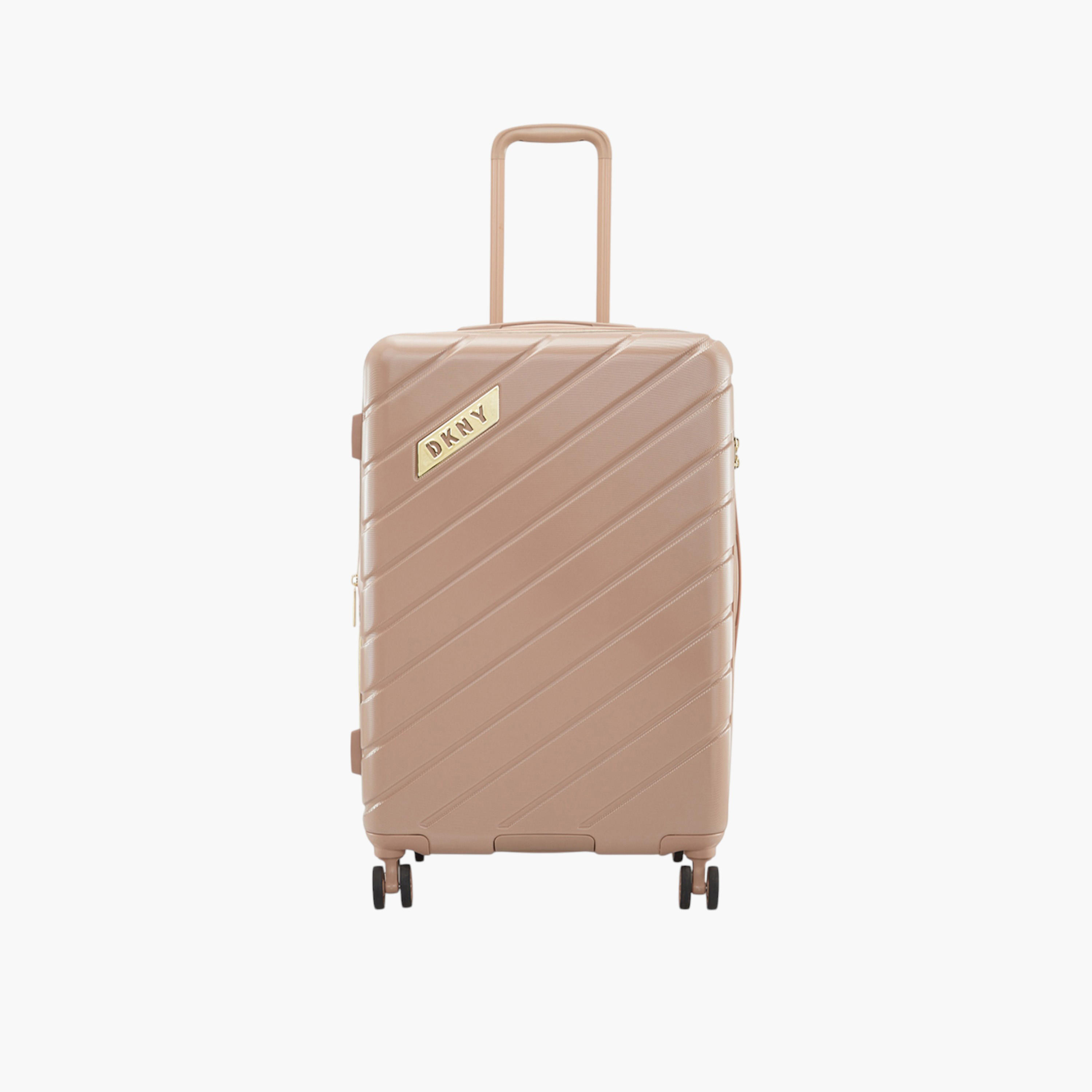 DKNY 4-Wheel Hardcase Trolley Bag with Retractable Handle - 24 Inches - Check-In Bag-travel-luggagesandbags-luggage-image-2