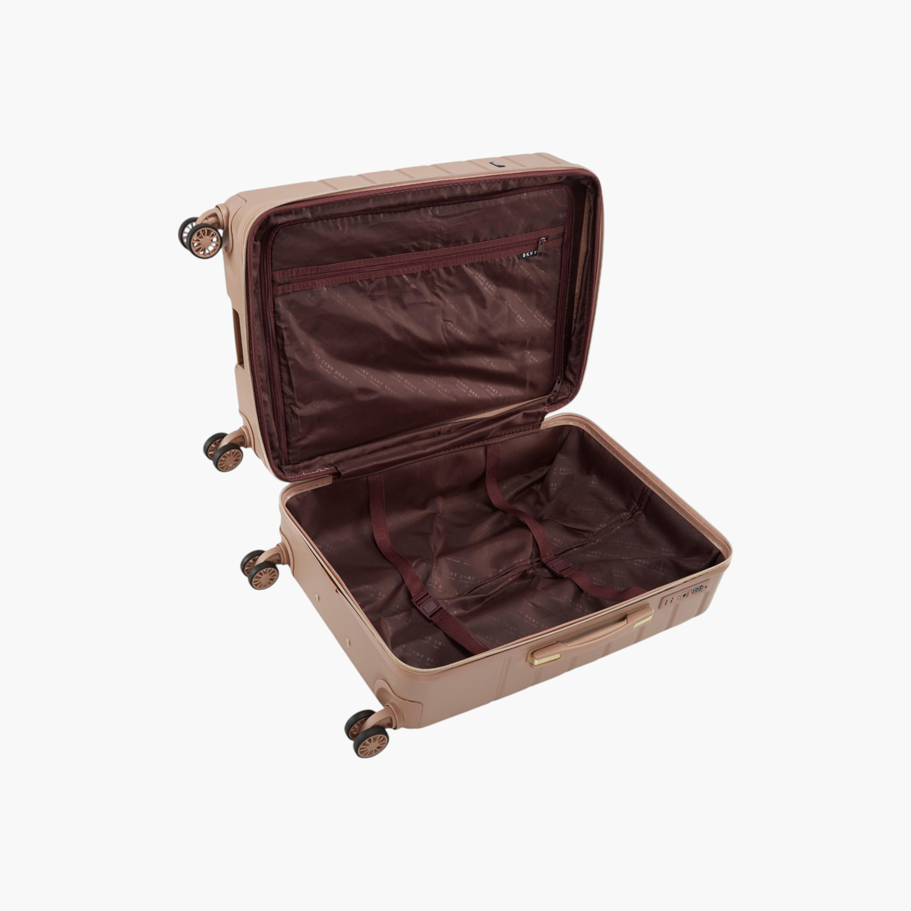DKNY 4-Wheel Hardcase Trolley Bag with Retractable Handle - 24 Inches - Check-In Bag-travel-luggagesandbags-luggage-image-4