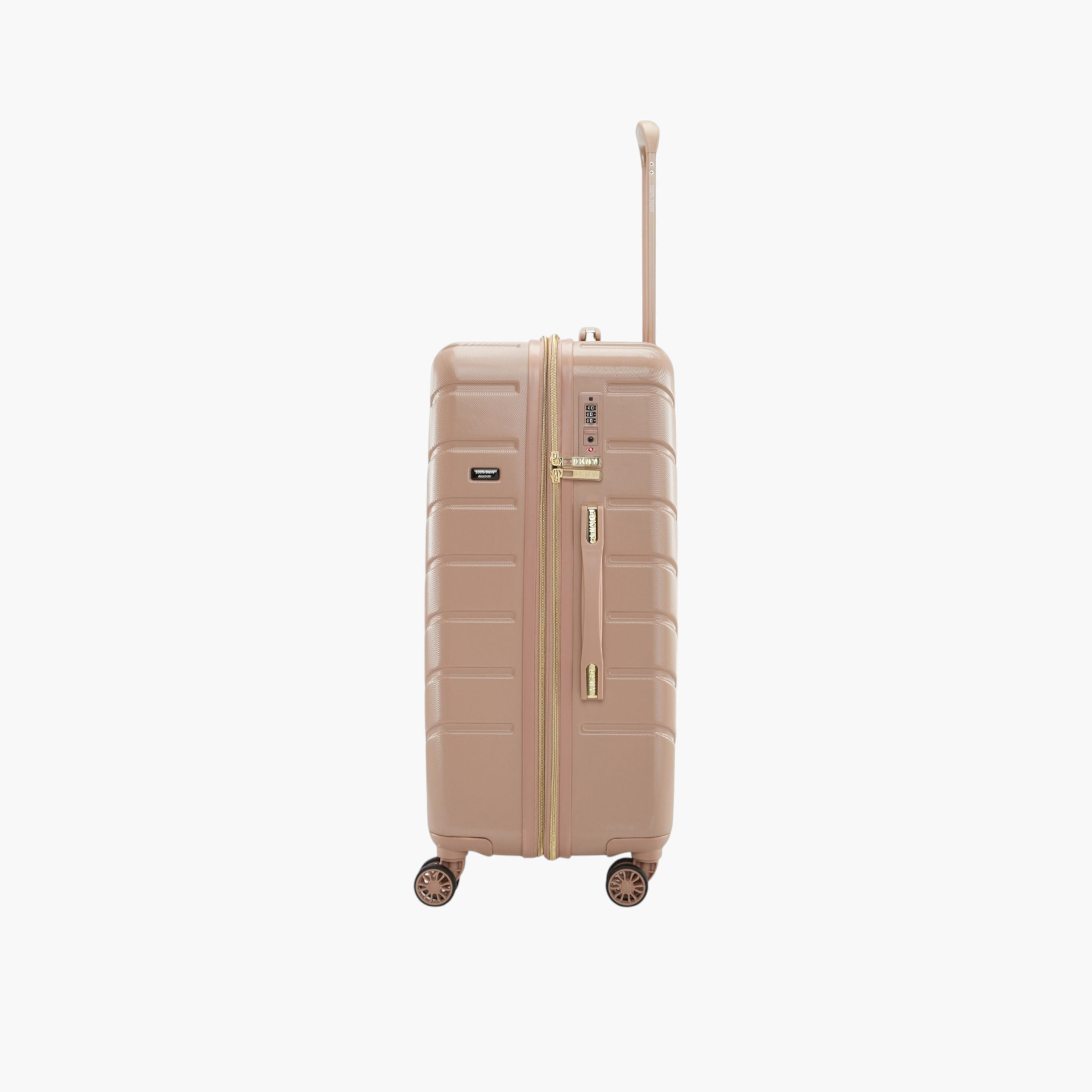 DKNY 4-Wheel Hardcase Trolley Bag with Retractable Handle - 24 Inches - Check-In Bag-travel-luggagesandbags-luggage-image-5