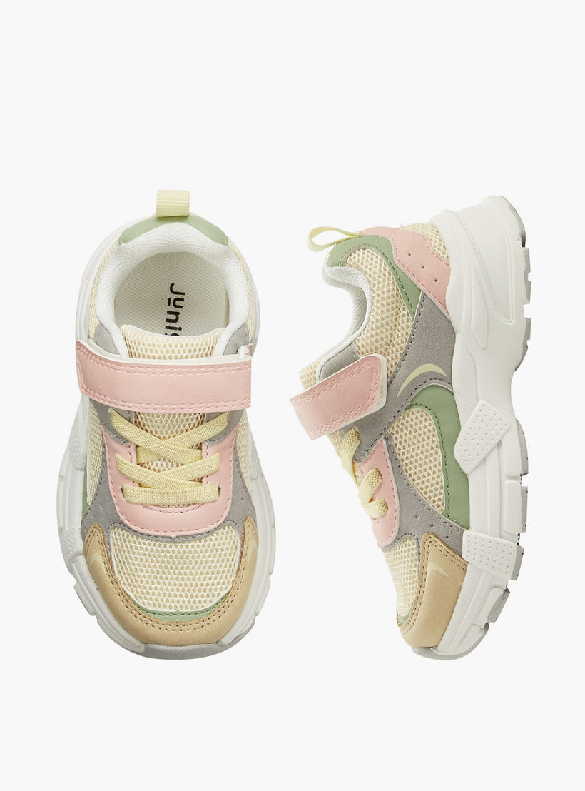 Juniors Girls Hook & Loop Ankle Sneakers-girls-shoes-sneakers-image-1