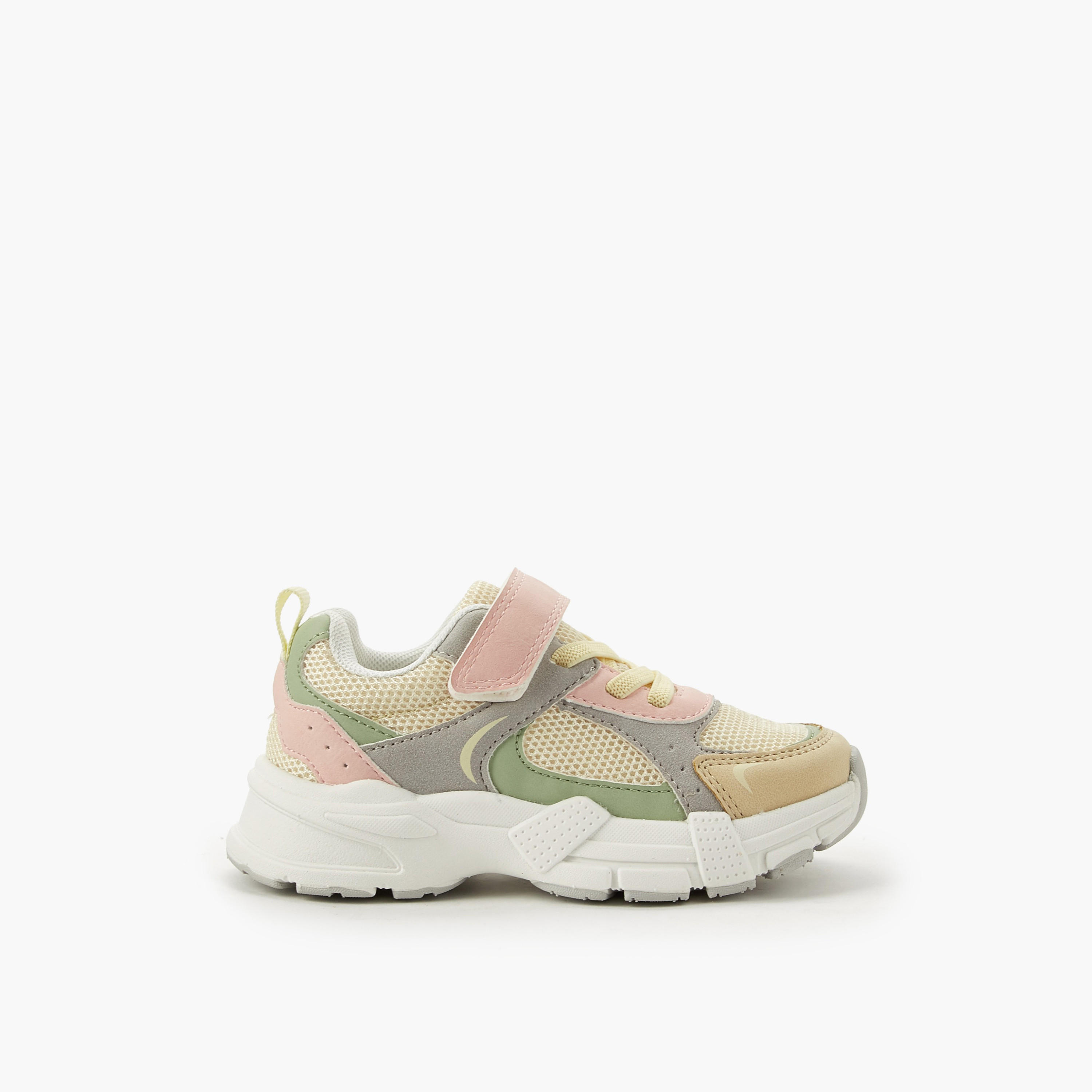 Juniors Girls Hook & Loop Ankle Sneakers-girls-shoes-sneakers-image-3