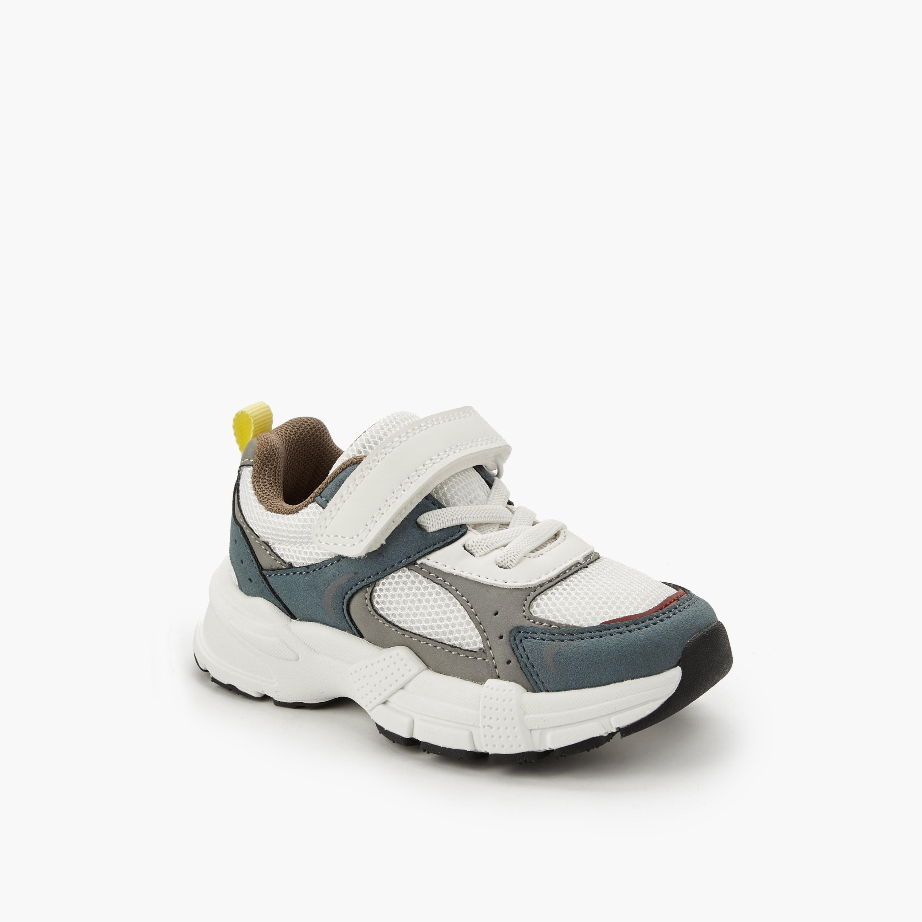 Juniors Boys Hook & Loop Ankle Sneakers-boys-shoes-sneakers-image-2