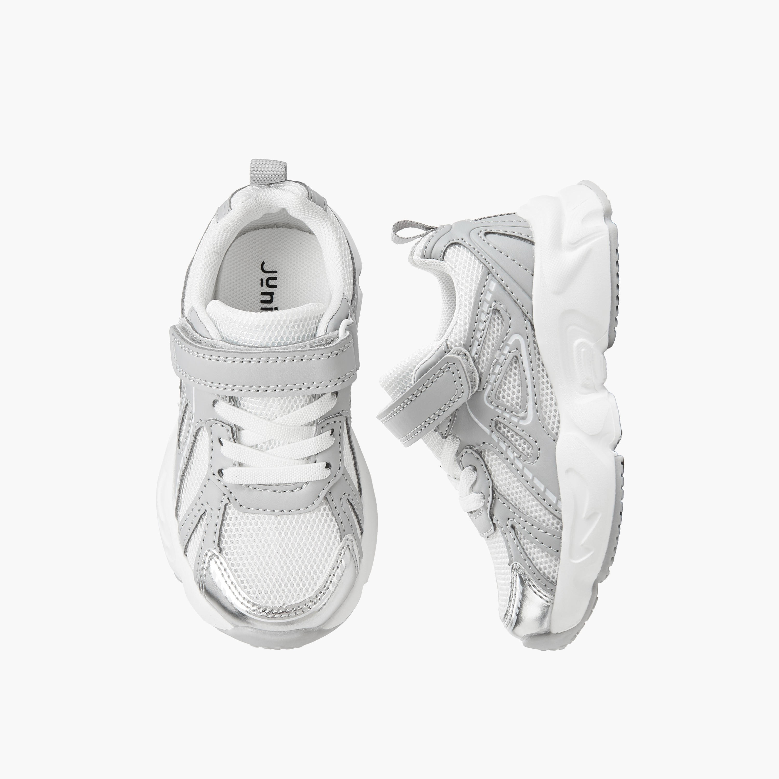 Juniors Boys Hook & Loop Sneakers-boys-shoes-sneakers-image-1