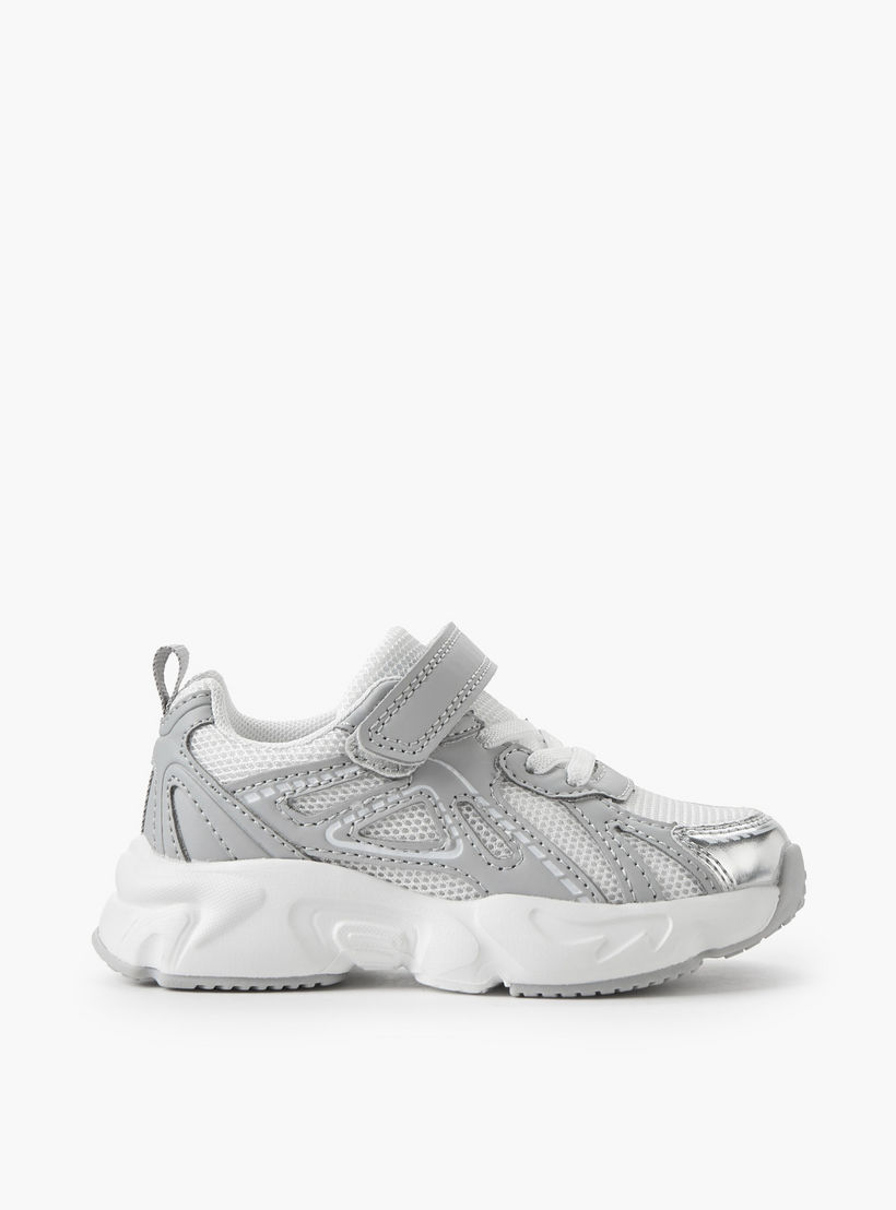 Juniors Boys Hook & Loop Sneakers-boys-shoes-sneakers-image-3