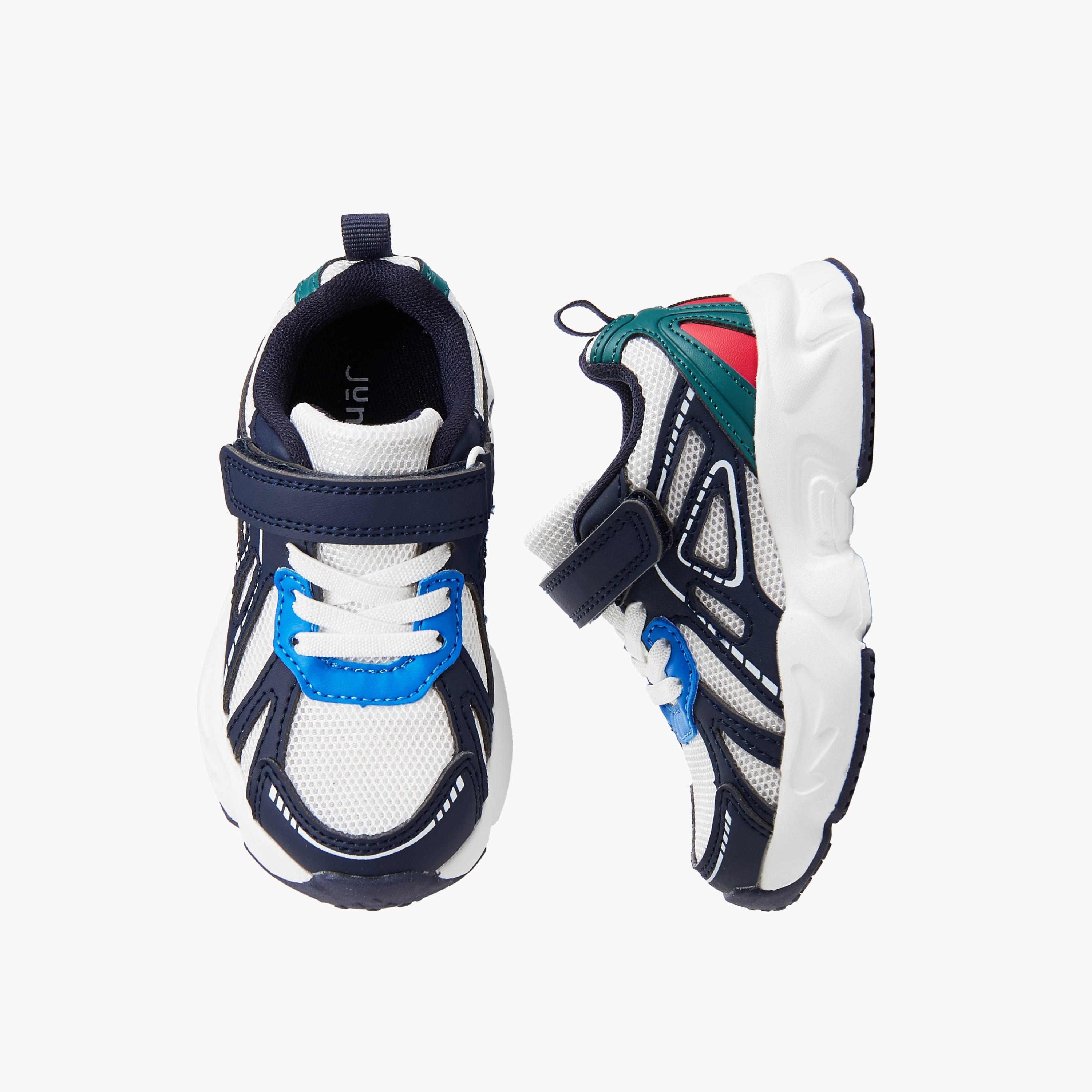 Juniors Boys Hook & Loop Sneakers-boys-shoes-sneakers-image-1