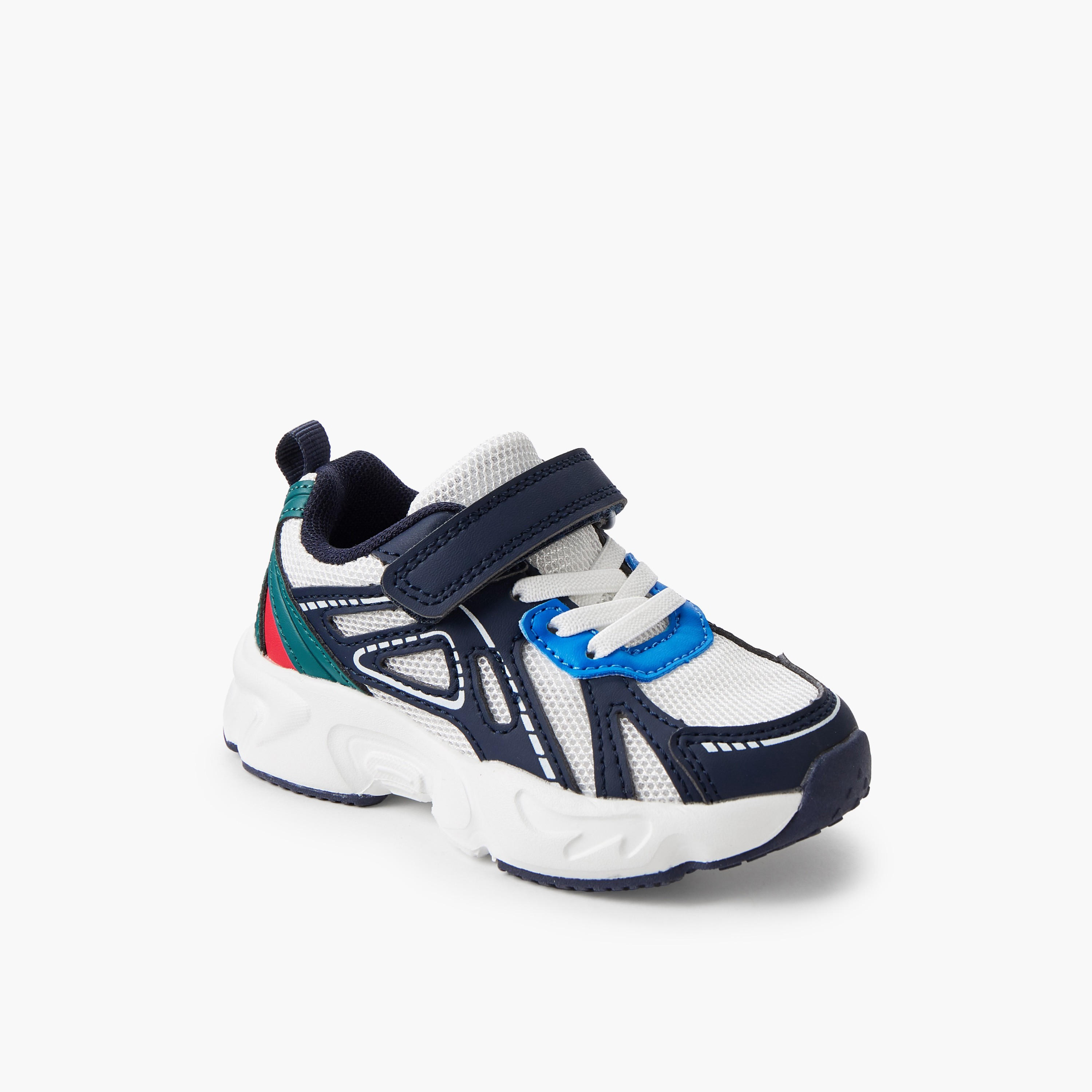 Juniors Boys Hook & Loop Sneakers-boys-shoes-sneakers-image-2