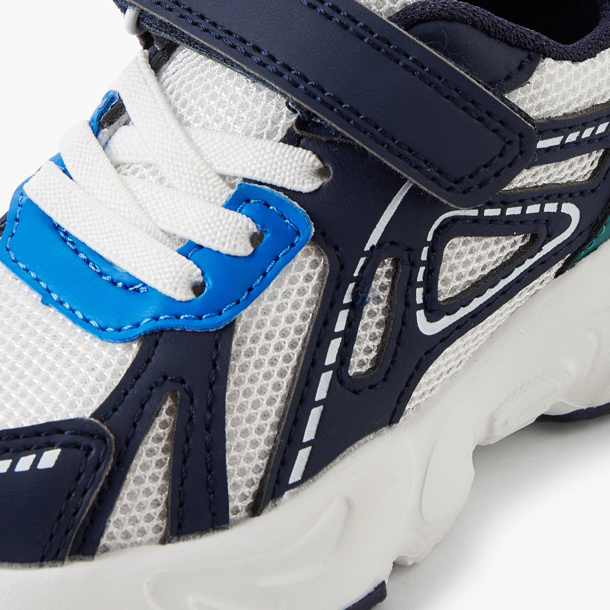 Juniors Boys Hook & Loop Sneakers-boys-shoes-sneakers-image-4
