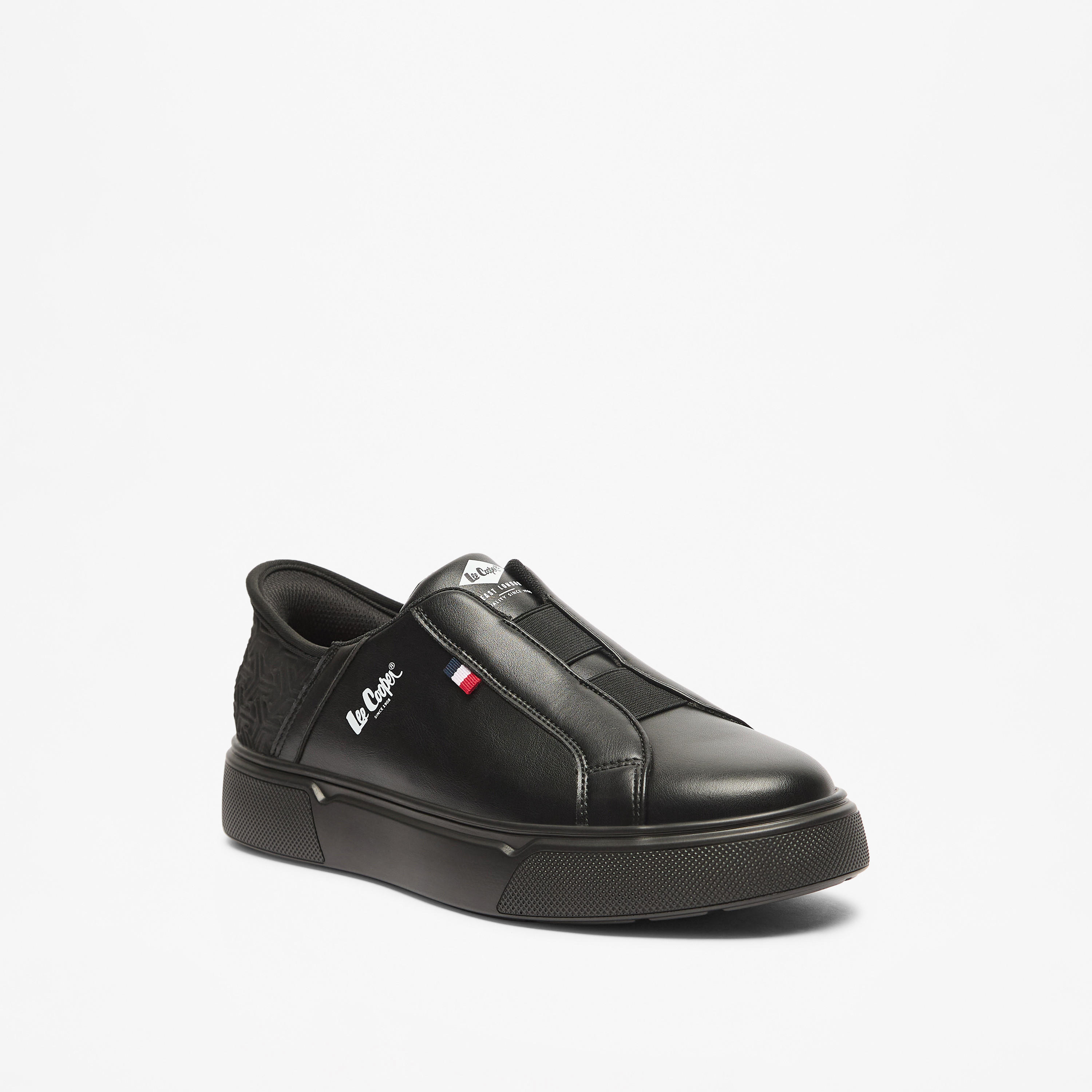 Lee Cooper Men's Panelled Slip-On Low Ankle Sneakers-men-shoes-sneakers-image-1