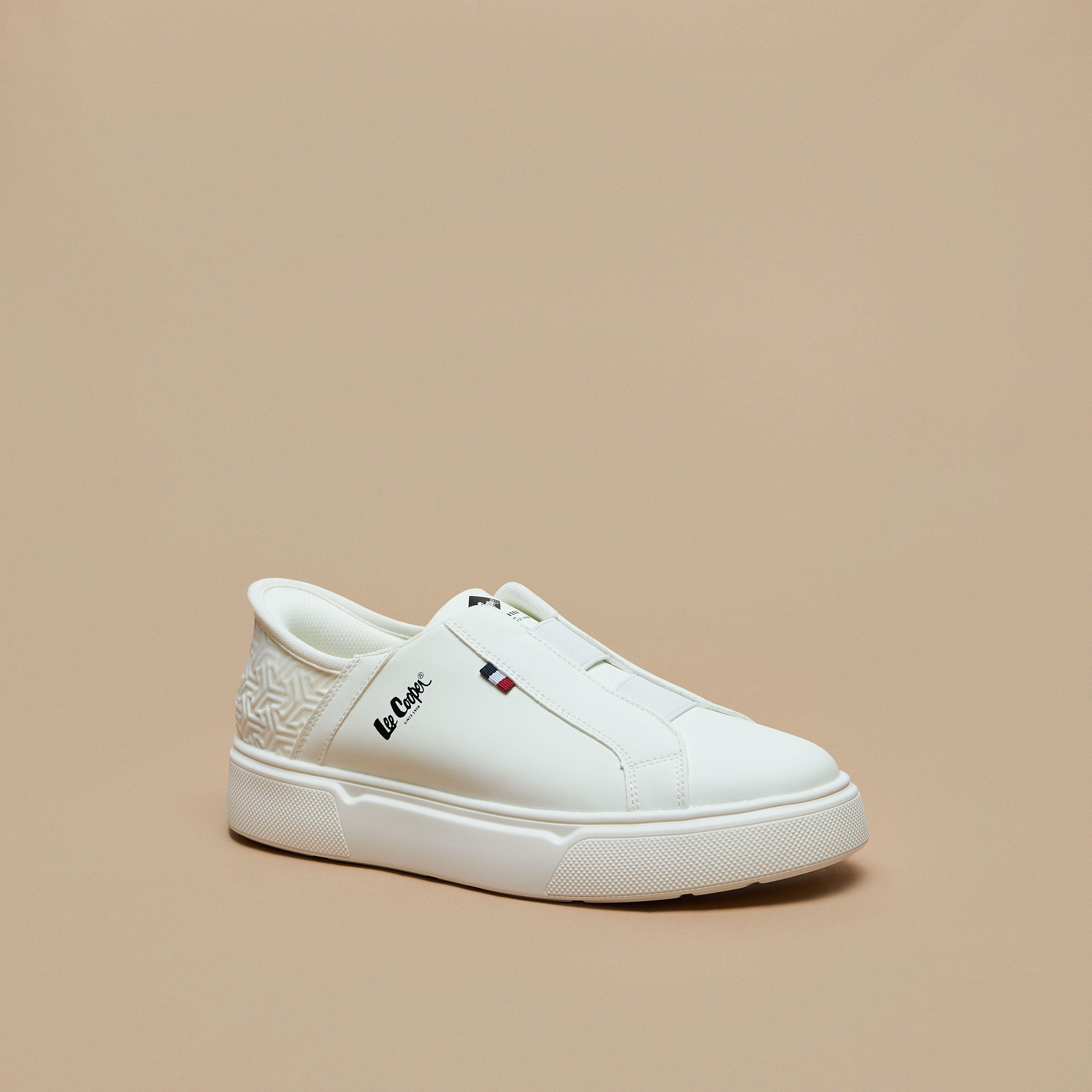 Lee Cooper Men's Panelled Slip-On Low Ankle Sneakers-men-shoes-sneakers-image-1