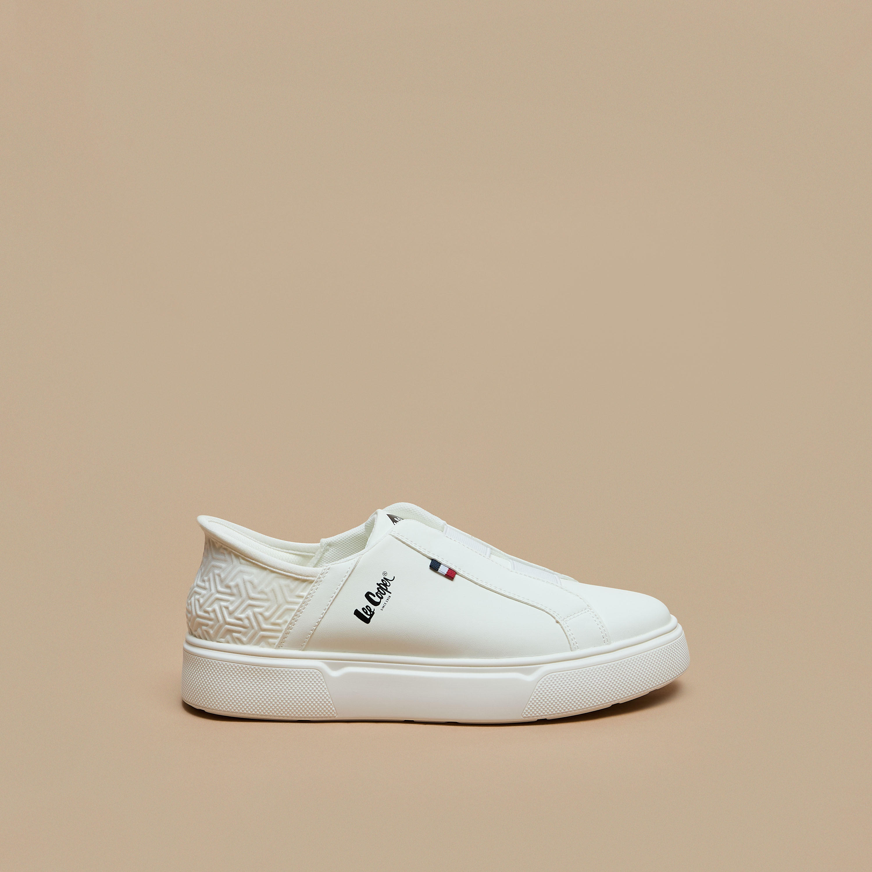 Lee Cooper Men's Panelled Slip-On Low Ankle Sneakers-men-shoes-sneakers-image-3