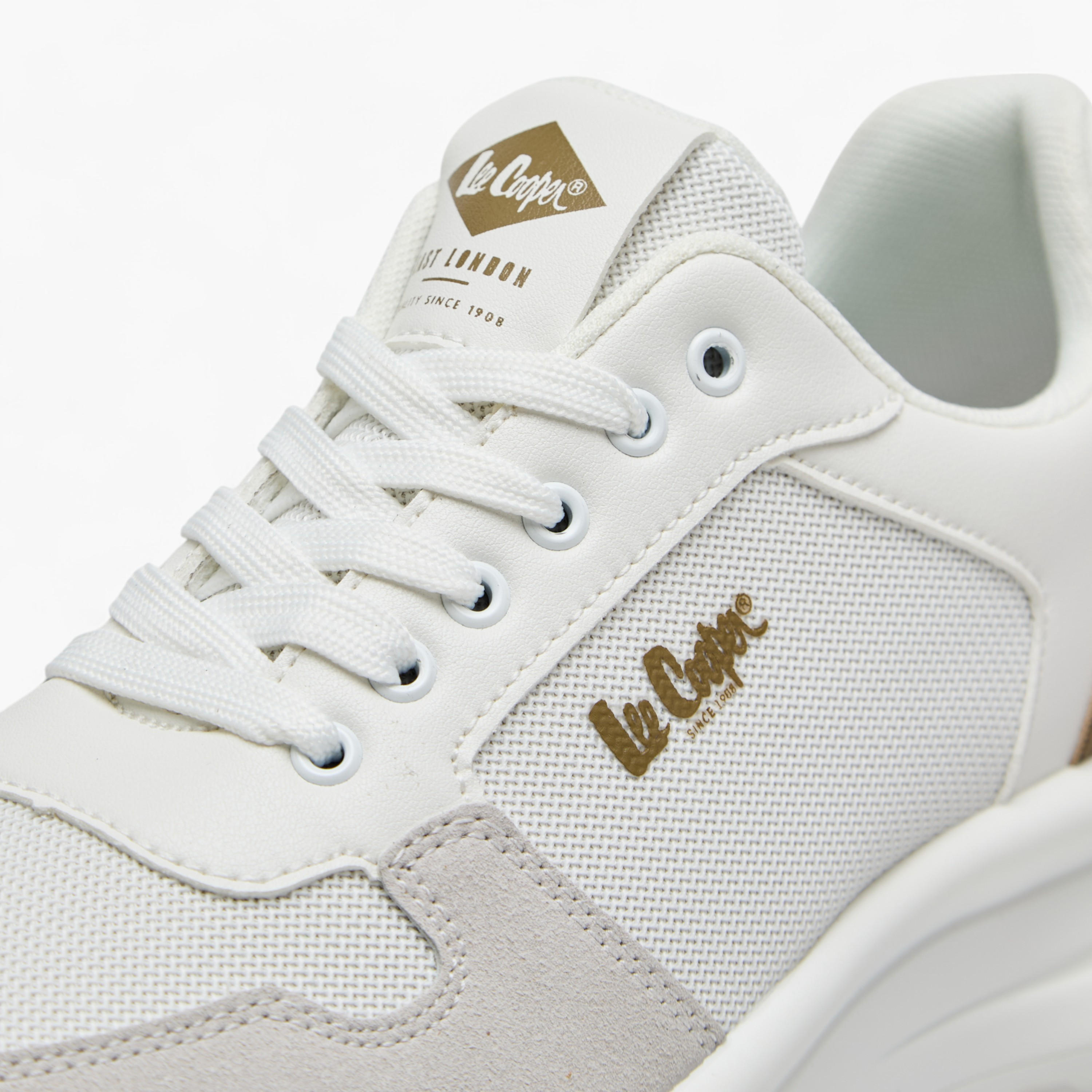 Lee Cooper Men's Panelled Lace-Up Sneakers-men-shoes-sneakers-image-4