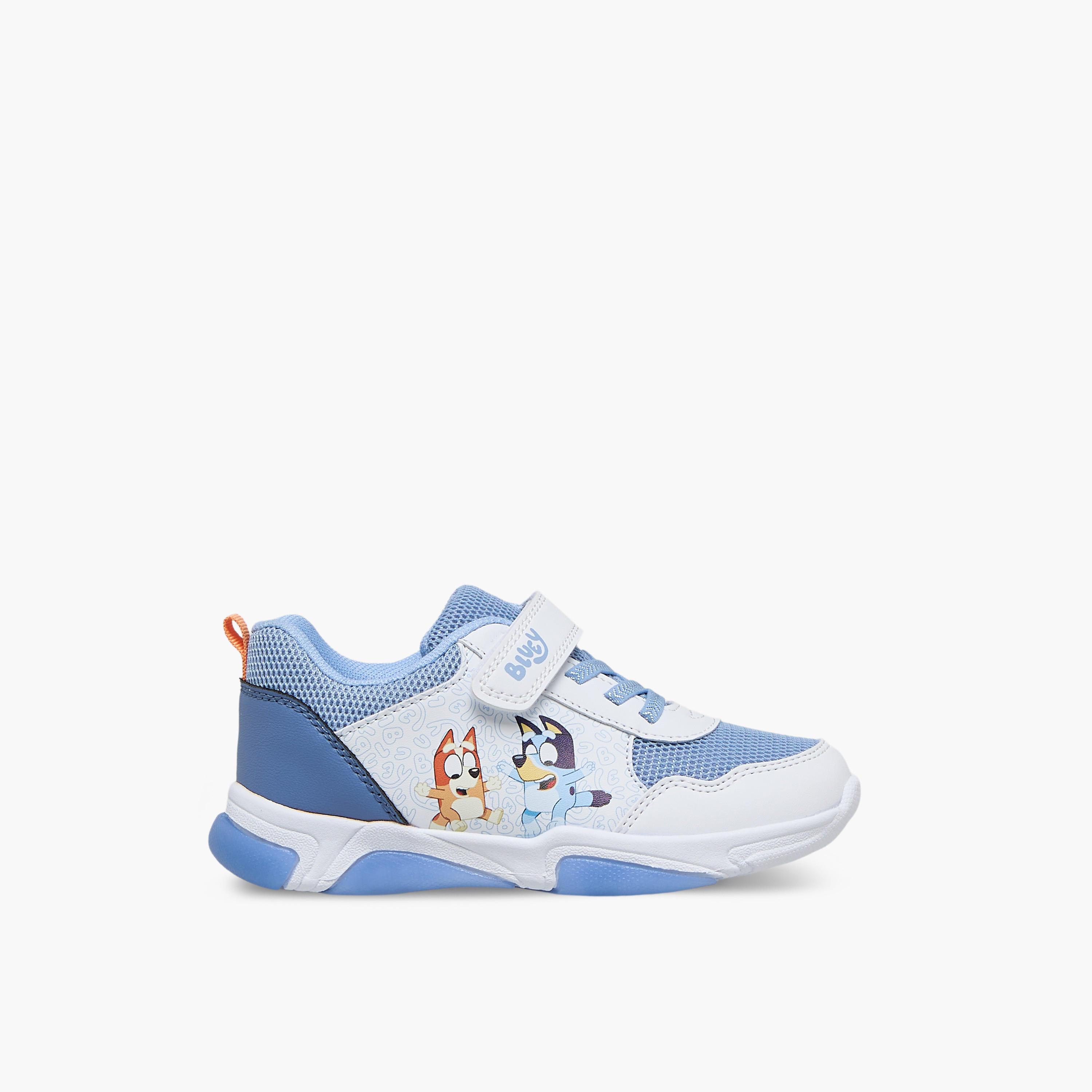 Bluey Kids Hook & Look Light-Up Sneakers-girls-shoes-sneakers-image-3