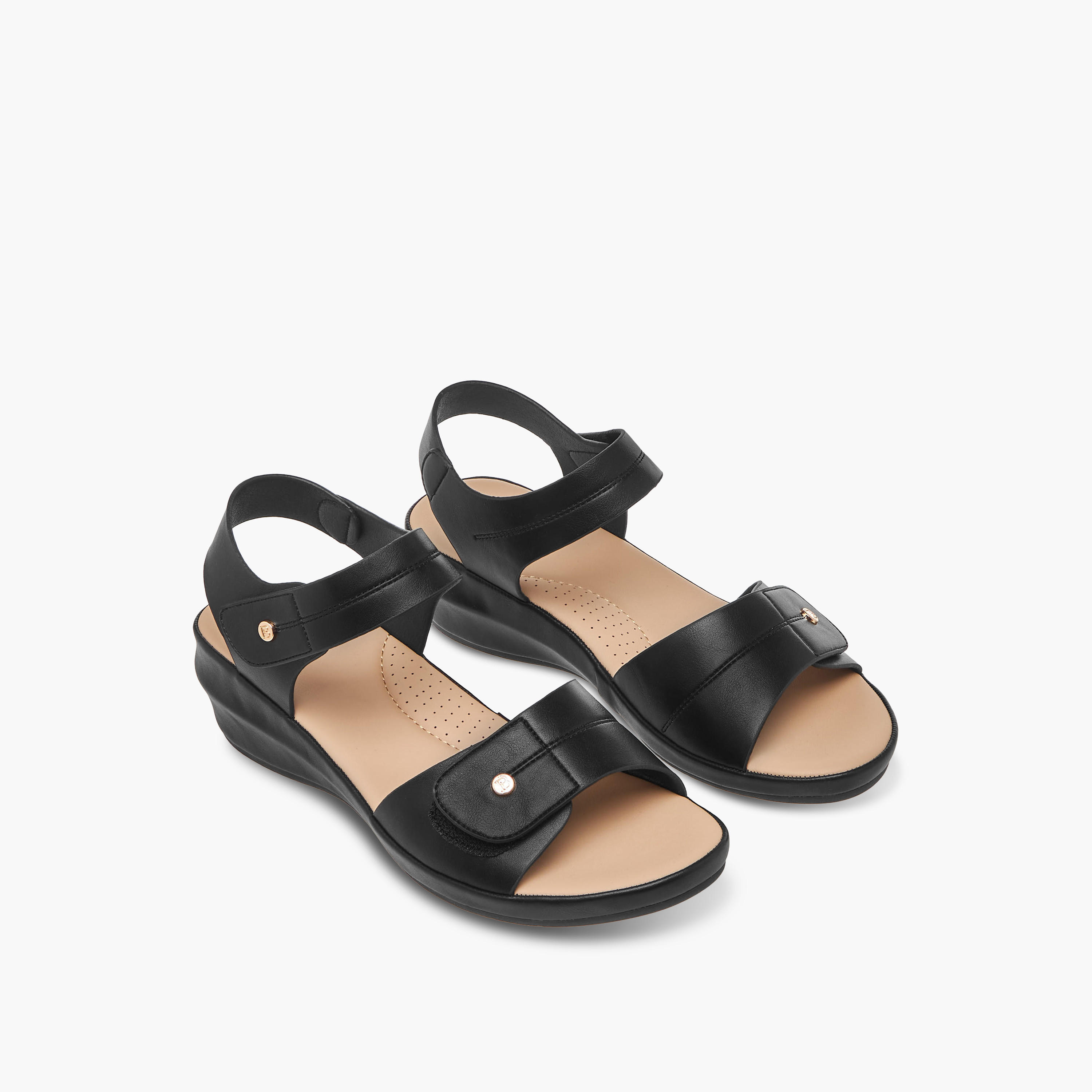 Flora Bella Women Wedge Heel Sandals-women-shoes-sandals-heeled-image-1