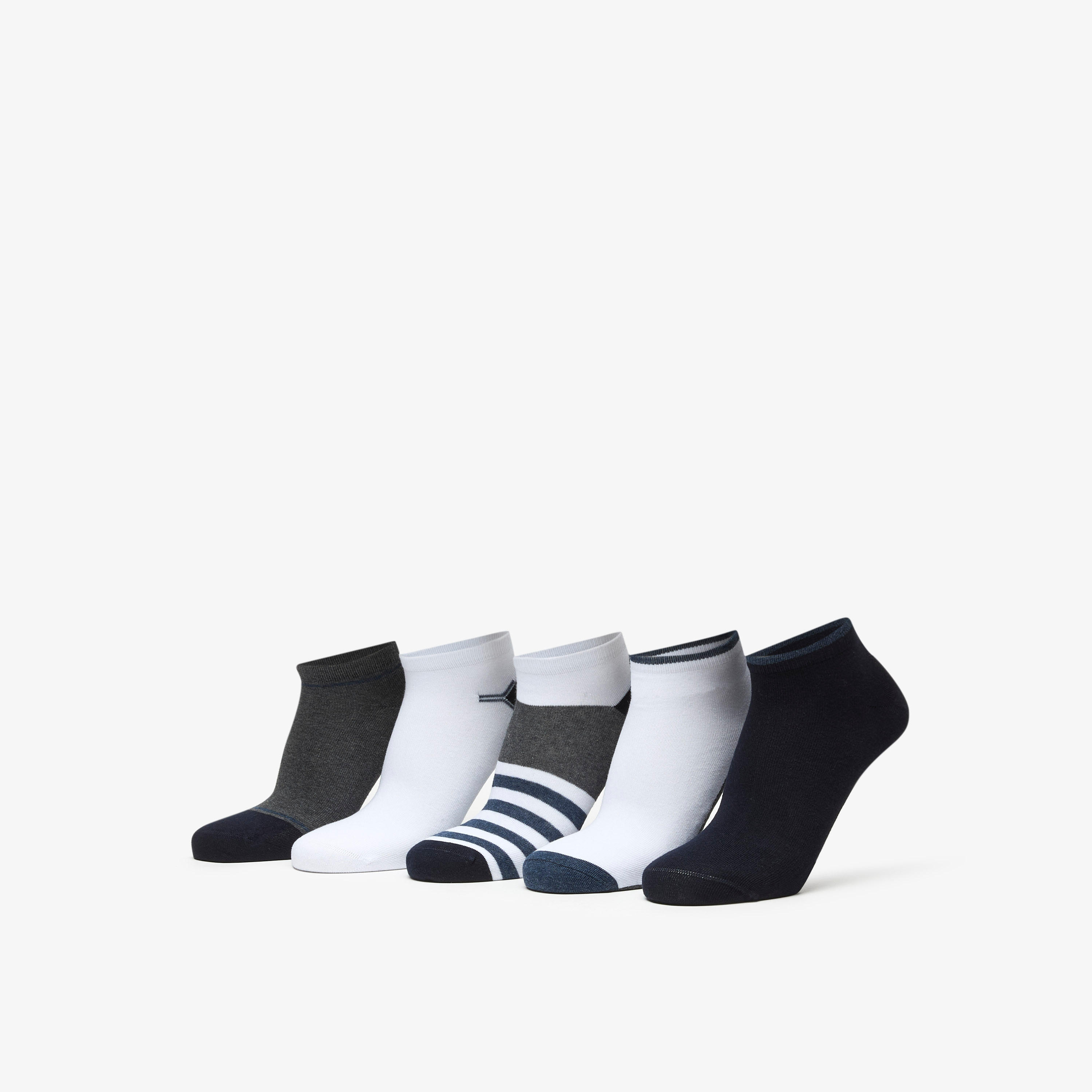 طقم جوارب بِطول الكاحل 5 قطع متنوّعة من لي كوبر-men-socks-image-3