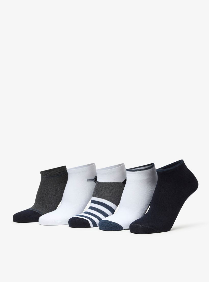 طقم جوارب بِطول الكاحل 5 قطع متنوّعة من لي كوبر-men-socks-image-3