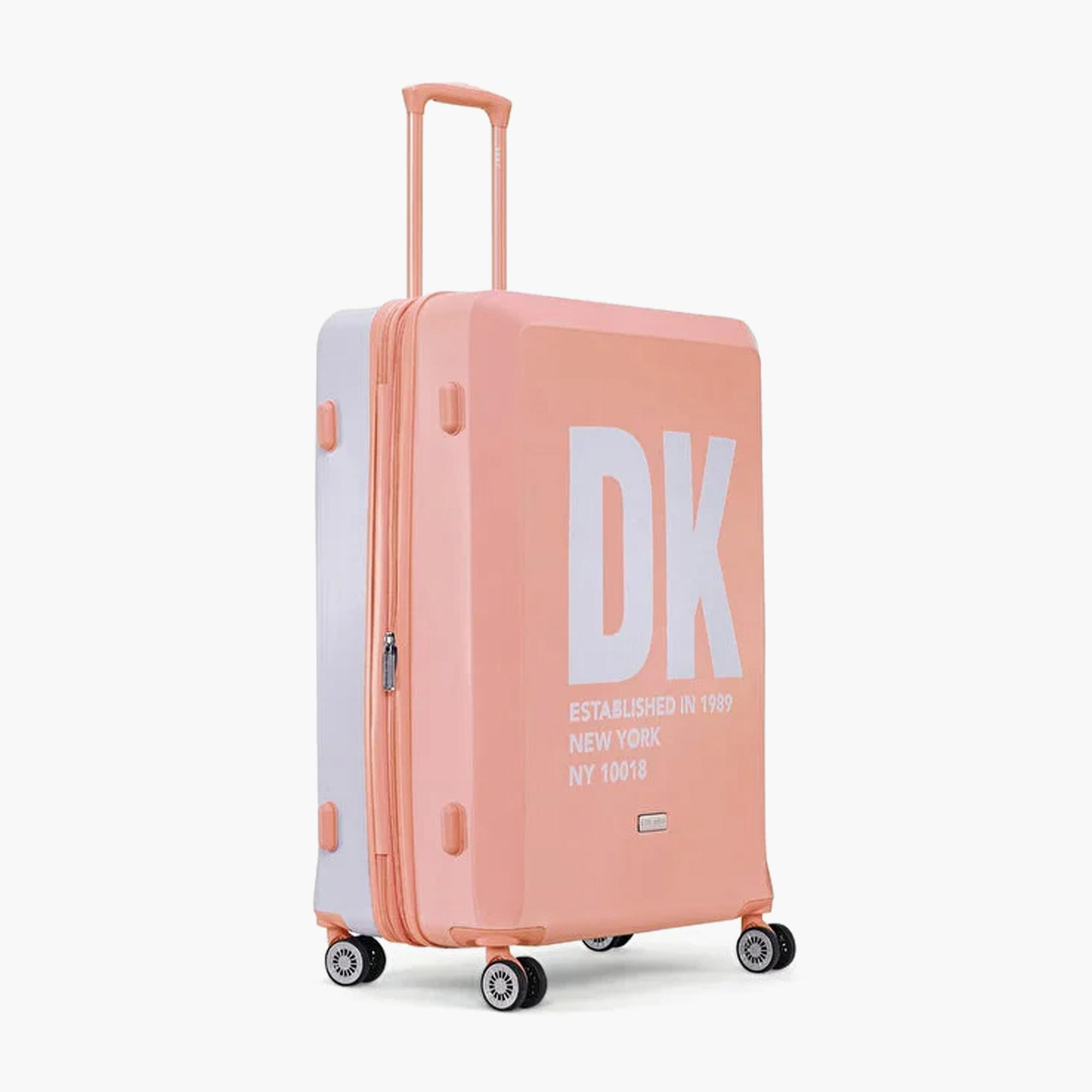 شنطة ترولي صلبة بطبعات ومقبض قابل للسحب من دي كيه إن واي - 20 بوصة-travel-luggagesandbags-luggage-image-2