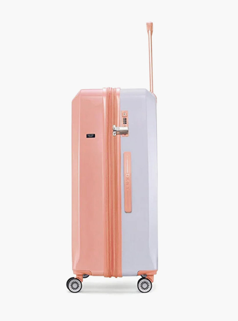 شنطة ترولي صلبة بطبعات ومقبض قابل للسحب من دي كيه إن واي - 20 بوصة-travel-luggagesandbags-luggage-image-4