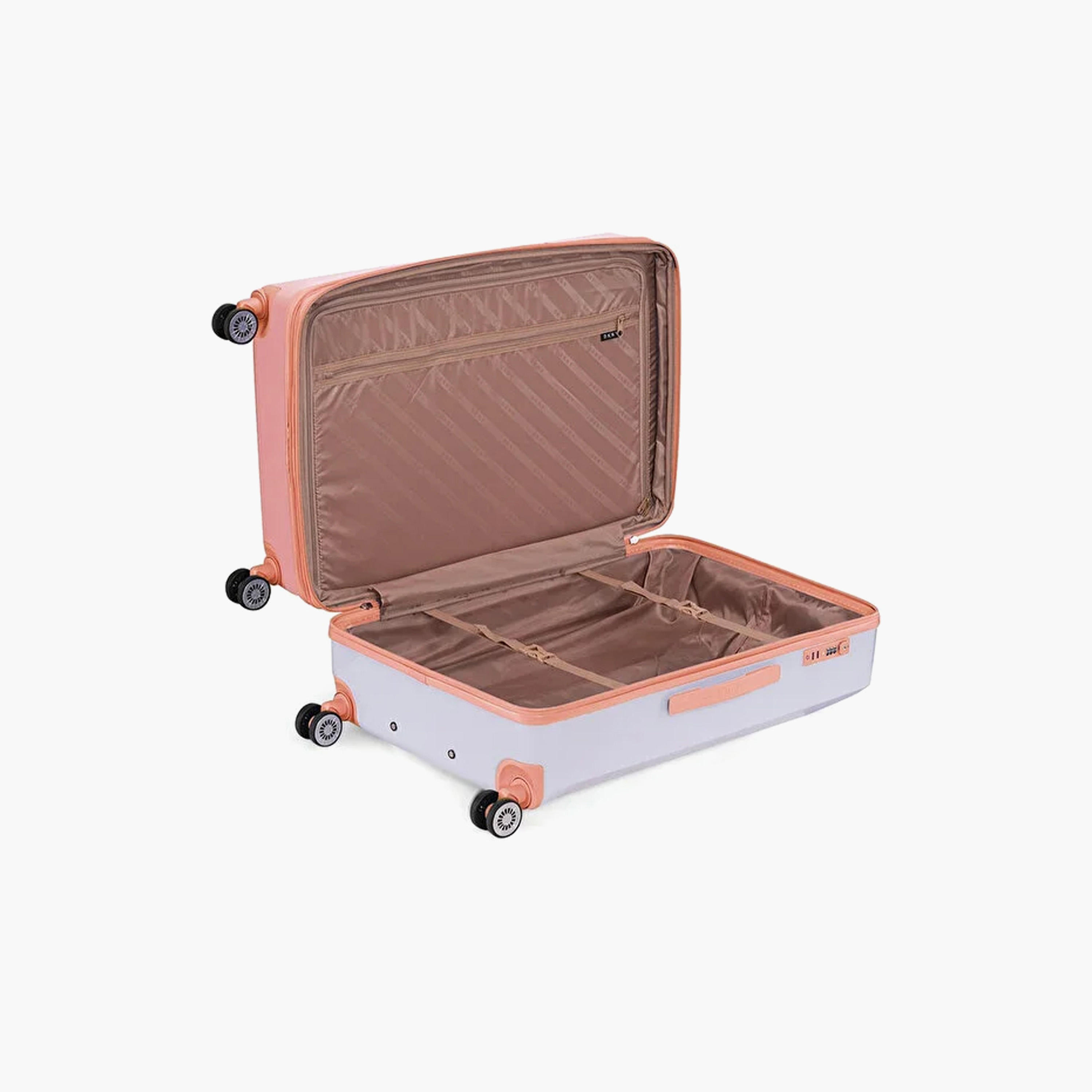 شنطة ترولي صلبة بطبعات ومقبض قابل للسحب من دي كيه إن واي - 20 بوصة-travel-luggagesandbags-luggage-image-5
