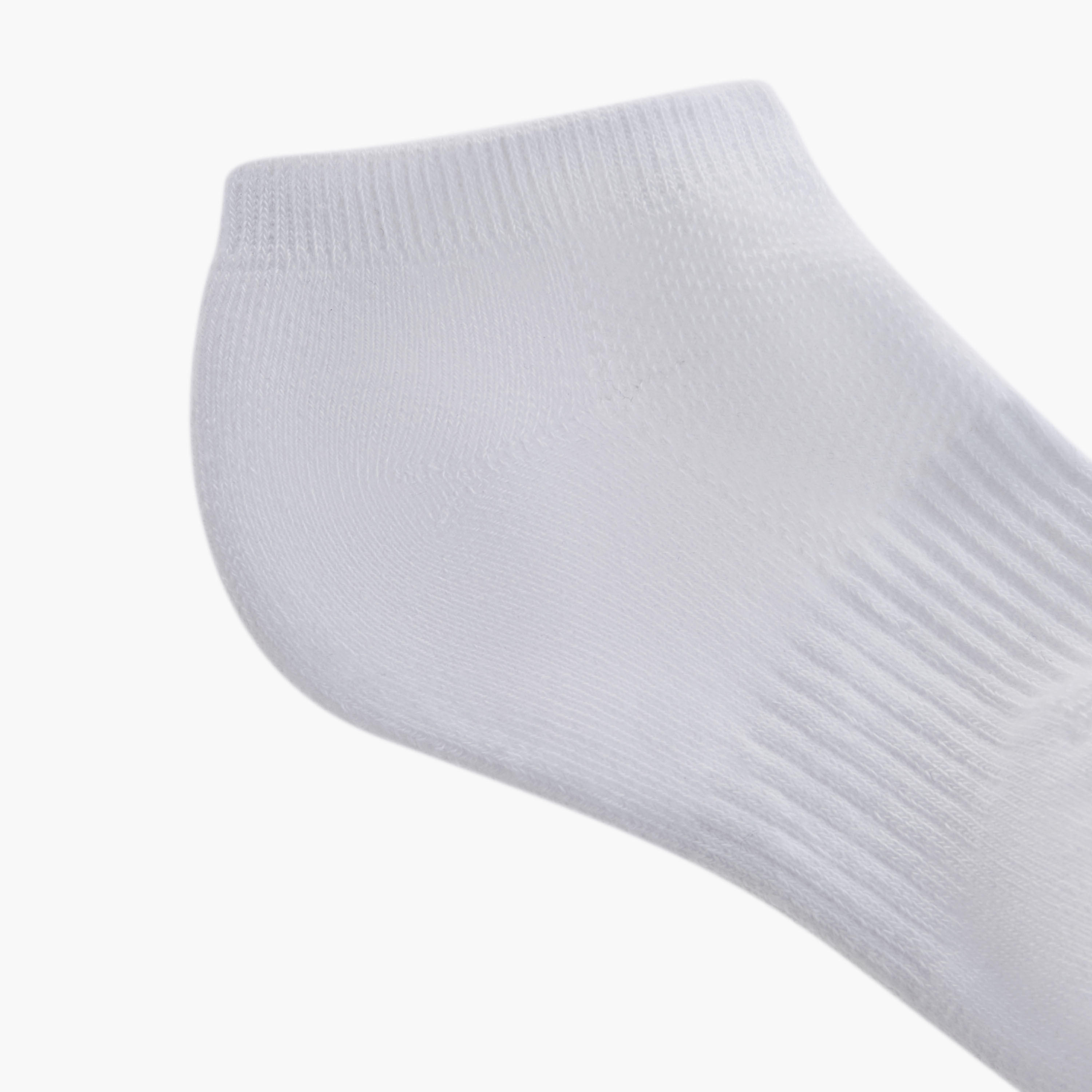 طقم جوارب موسّدة 5 أزواج بارزة الملمس بطول الكاحل من جونيورز-girls-accessories-socks-image-5