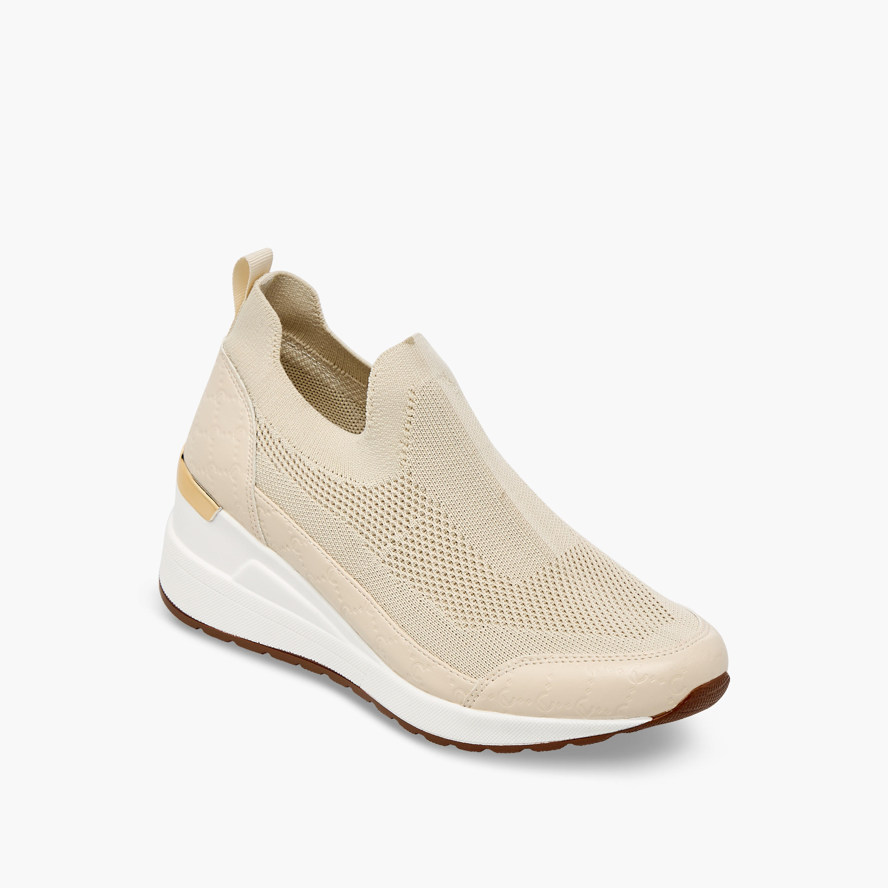 Le Confort Flyknit Wedge Heeled Slip-On Comfort Shoes-women-shoes-sneakers-image-2