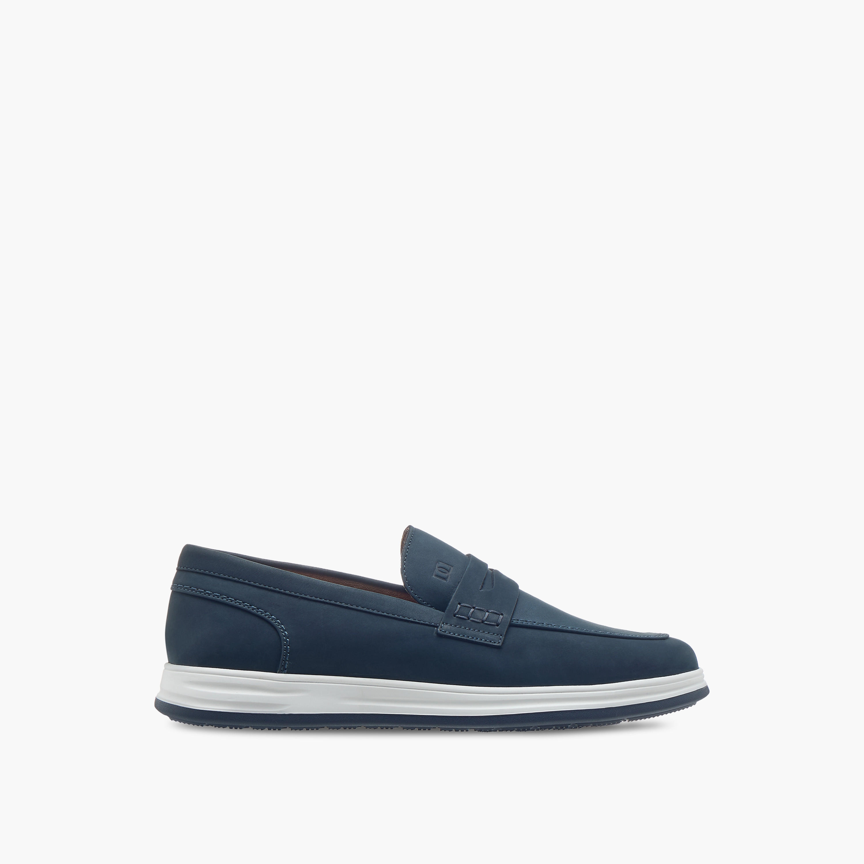 Duchini Men's Leather Cutout Detail Slip-On Loafers-men-shoes-loafersandmoccasins-image-3