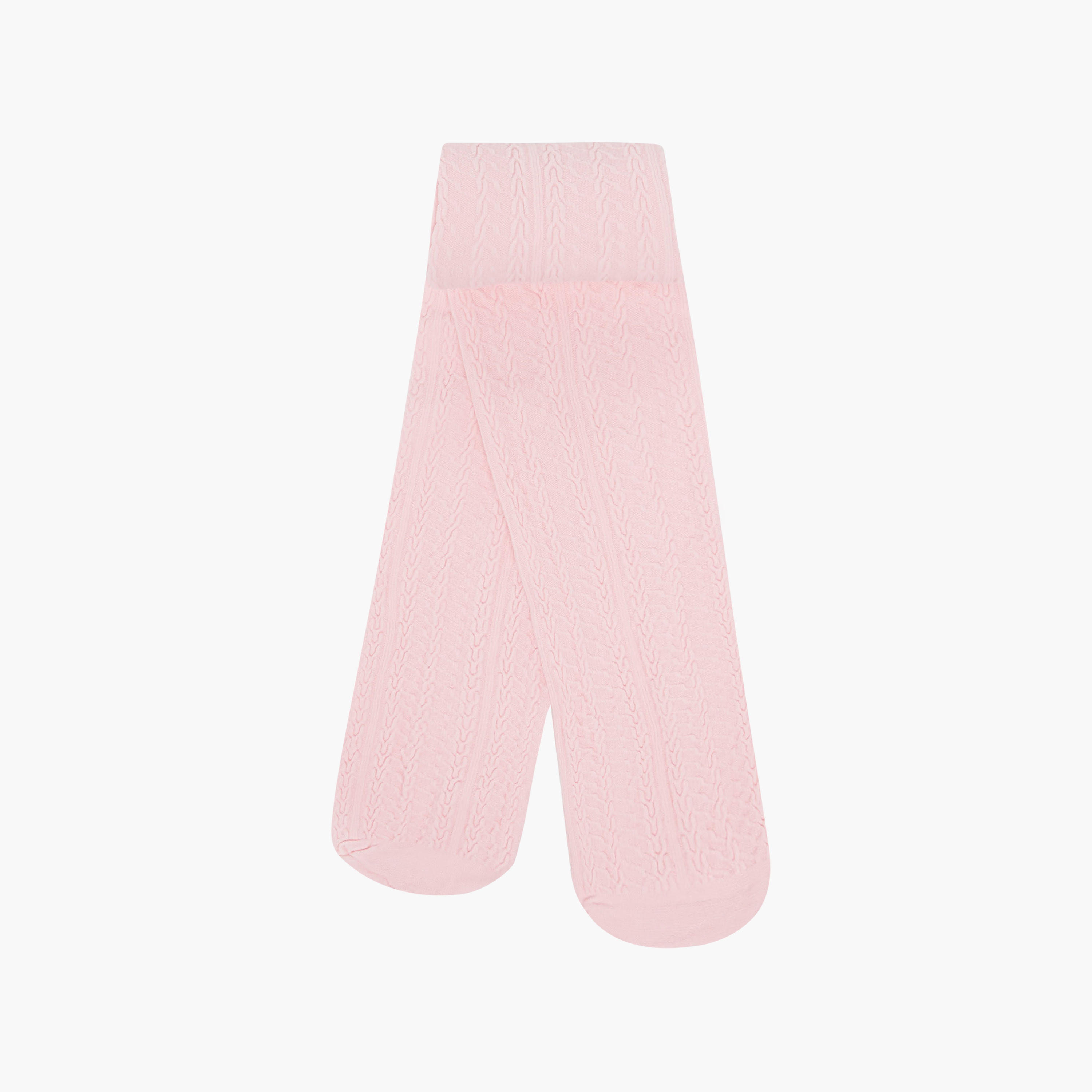Flora Bella Textured Tights with Elasticated Waistband - Set of 2-baby-girls-accessories-socks-image-2