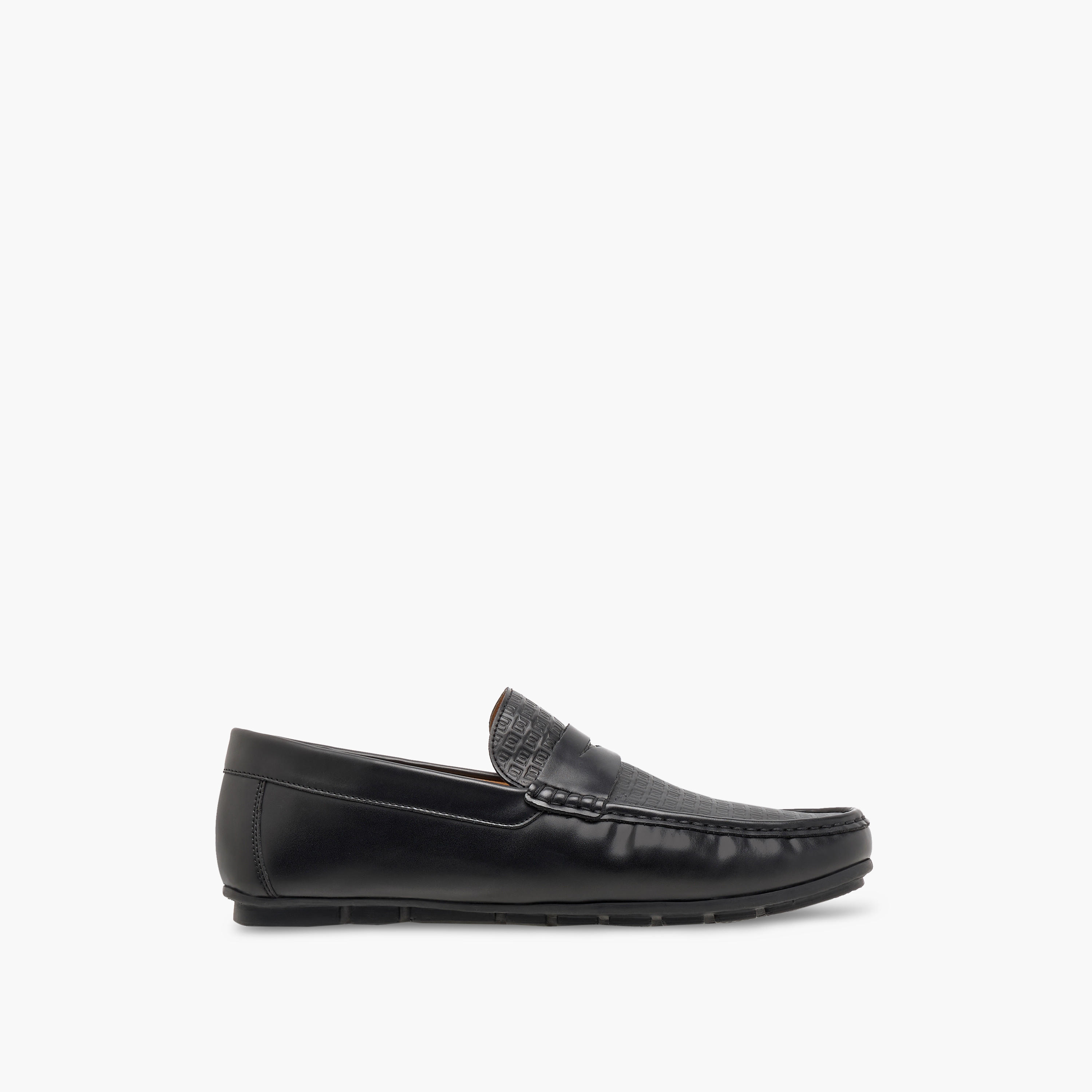 Duchini Men's Logo Embossed Slip-On Moccasins-men-shoes-loafersandmoccasins-image-3