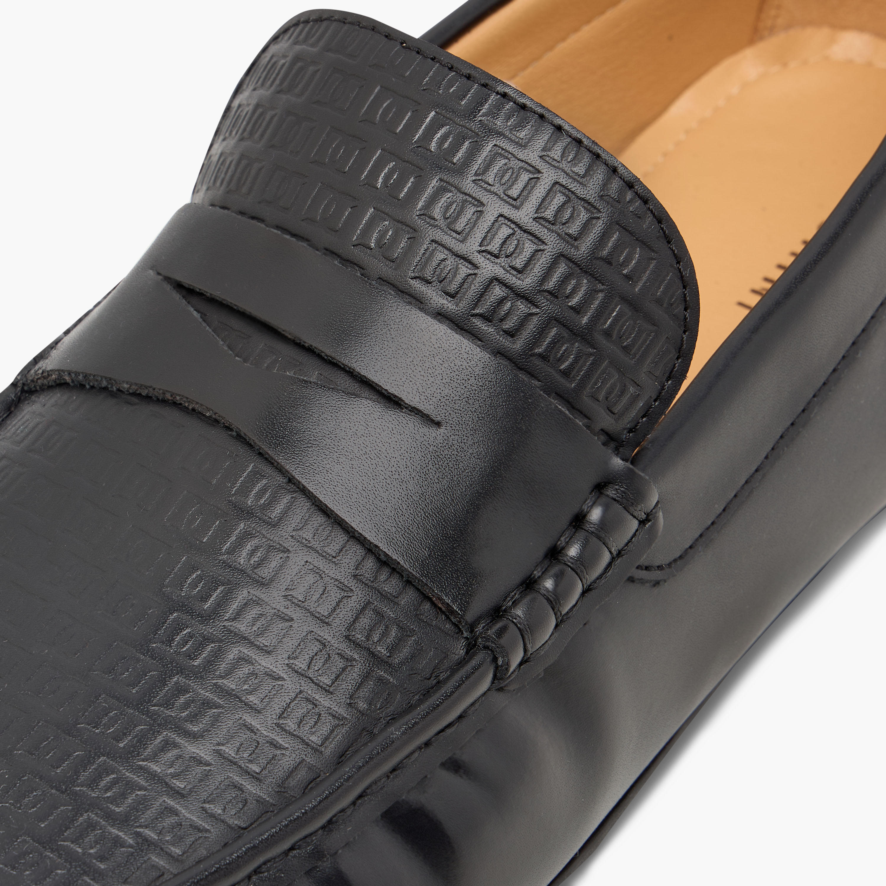 Duchini Men's Logo Embossed Slip-On Moccasins-men-shoes-loafersandmoccasins-image-4