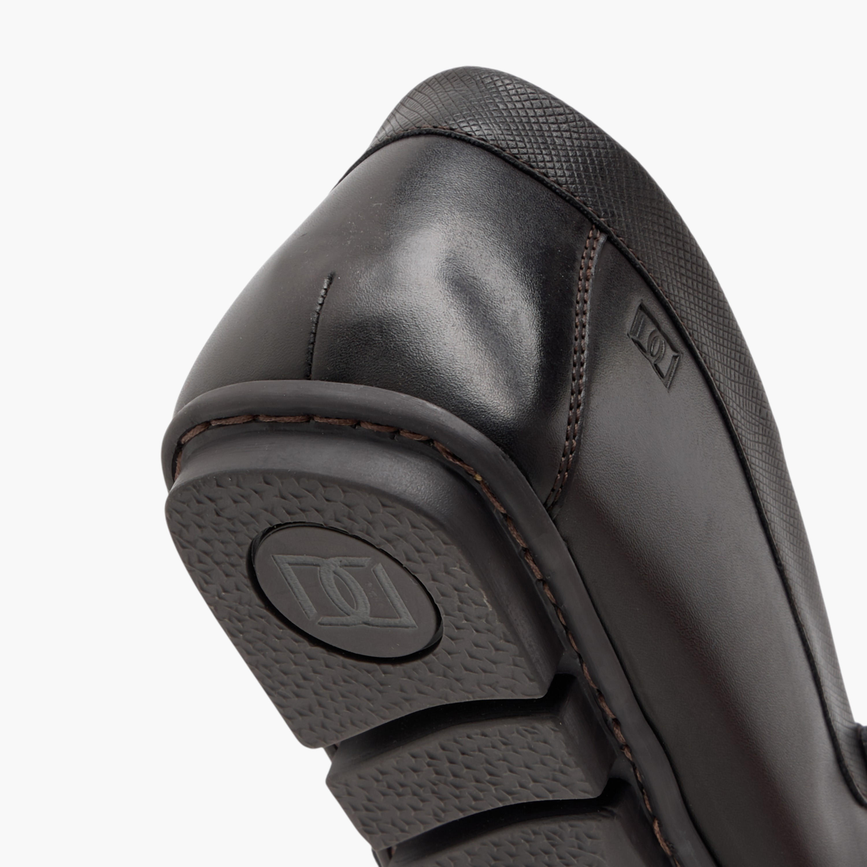 Duchini Men's Solid Slip-On Moccasins with Cut-Out Detail-men-shoes-formalshoes-image-5