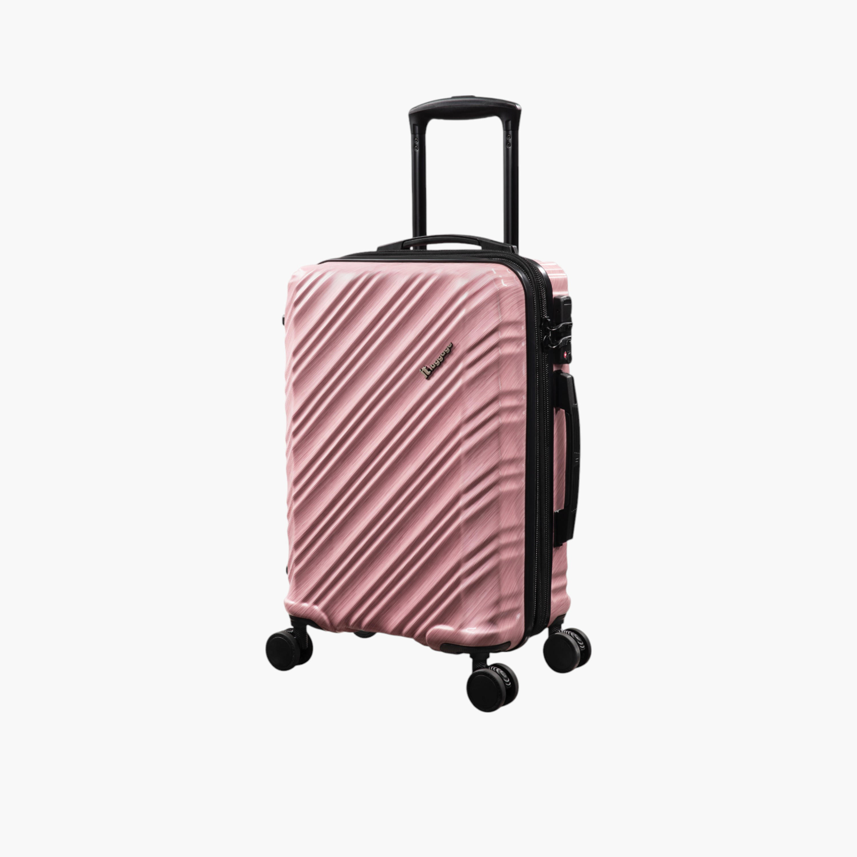 IT 4-Wheel Hardcase Trolley Bag with Retractable Handle - 20 Inches - Check-In Bag-travel-luggagesandbags-luggage-image-1