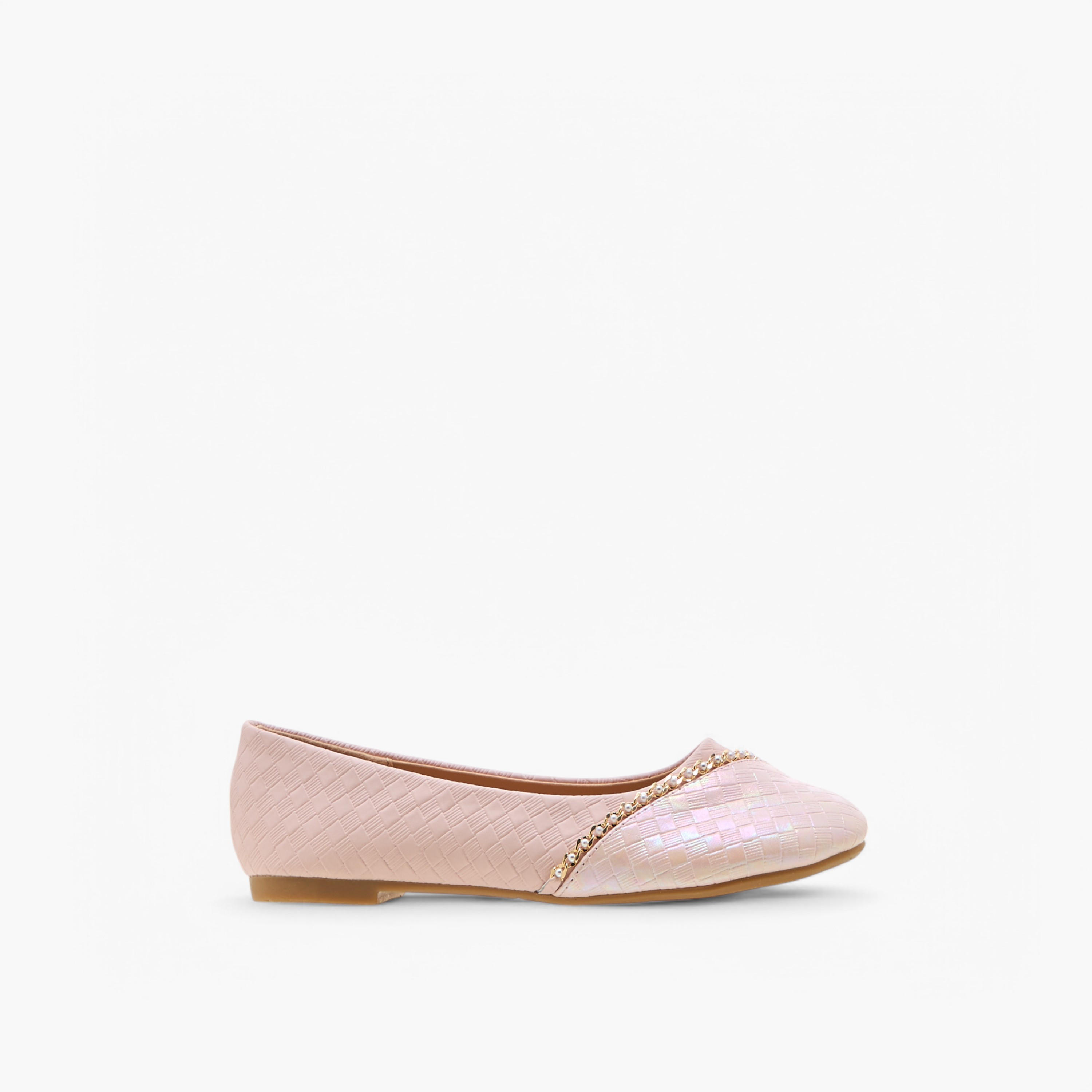 Flora Bella Embellished Slip-On Ballerina Shoes-girls-shoes-ballerinas-image-3