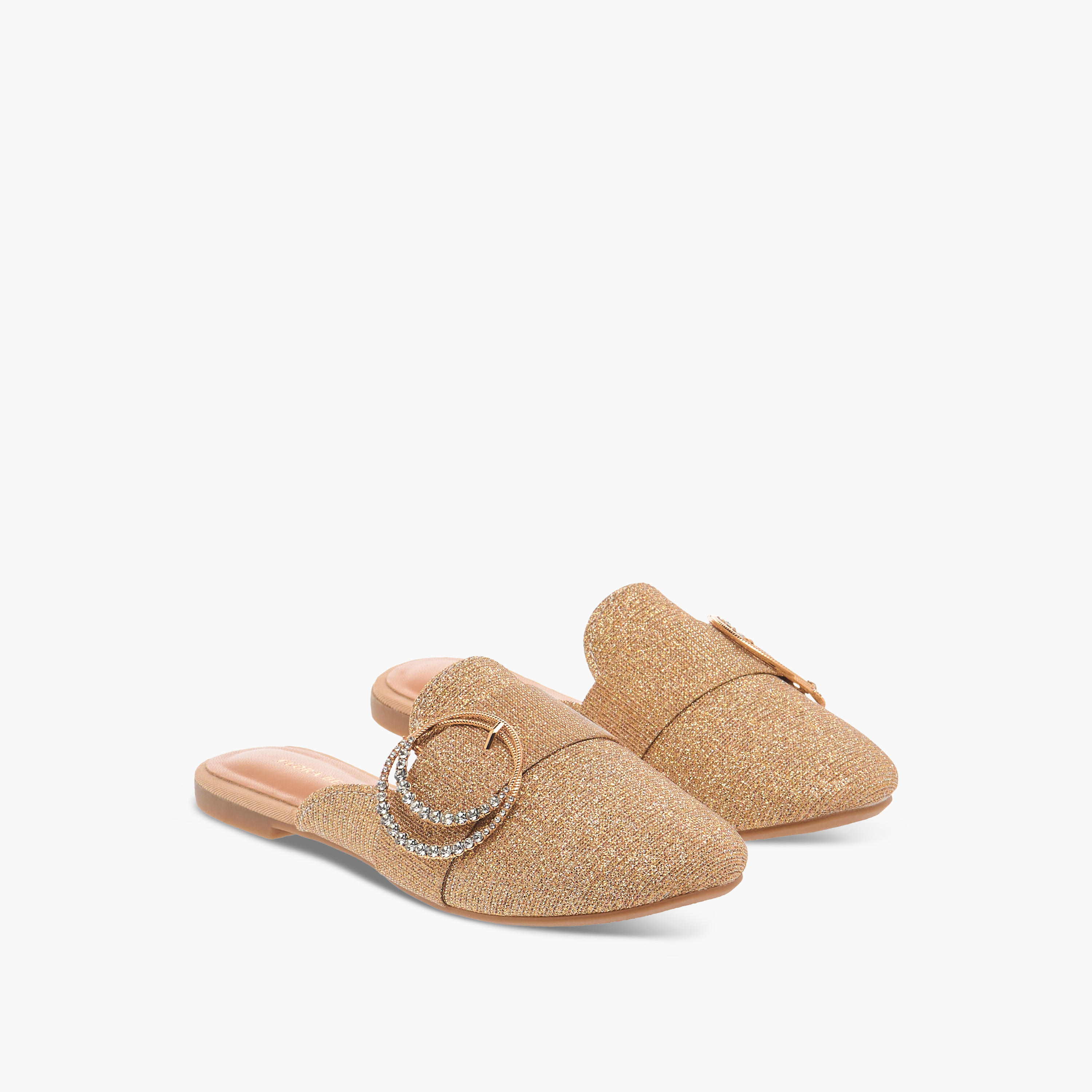 Flora Bella Embellished Slip-On Mules-girls-shoes-ballerinas-image-1