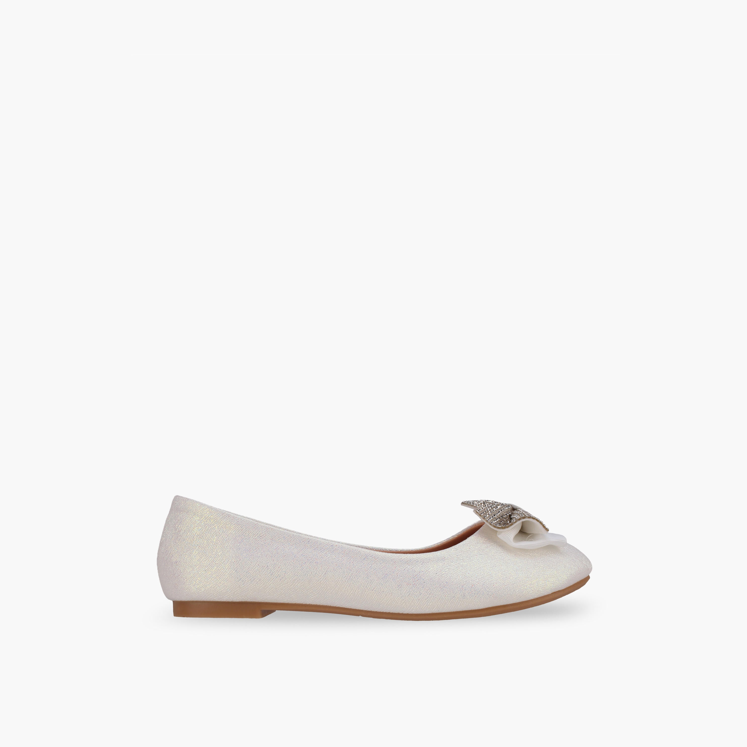 حذاء باليرينا مزين بفيونكة للبنات من فلورا بيلا-girls-shoes-ballerinas-image-3