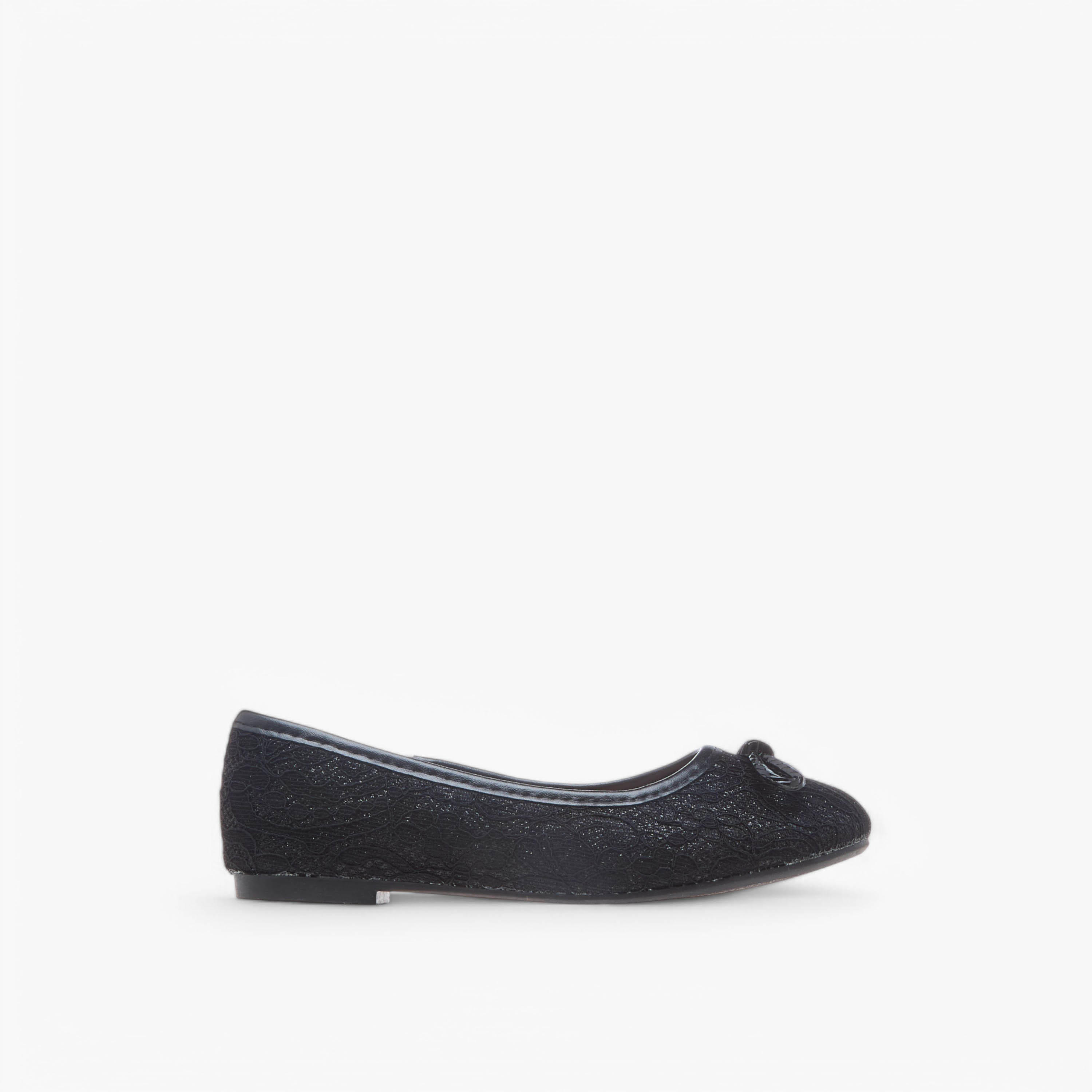 Flora Bella Bow Accent Slip-On Ballerina Shoes-girls-shoes-ballerinas-image-3
