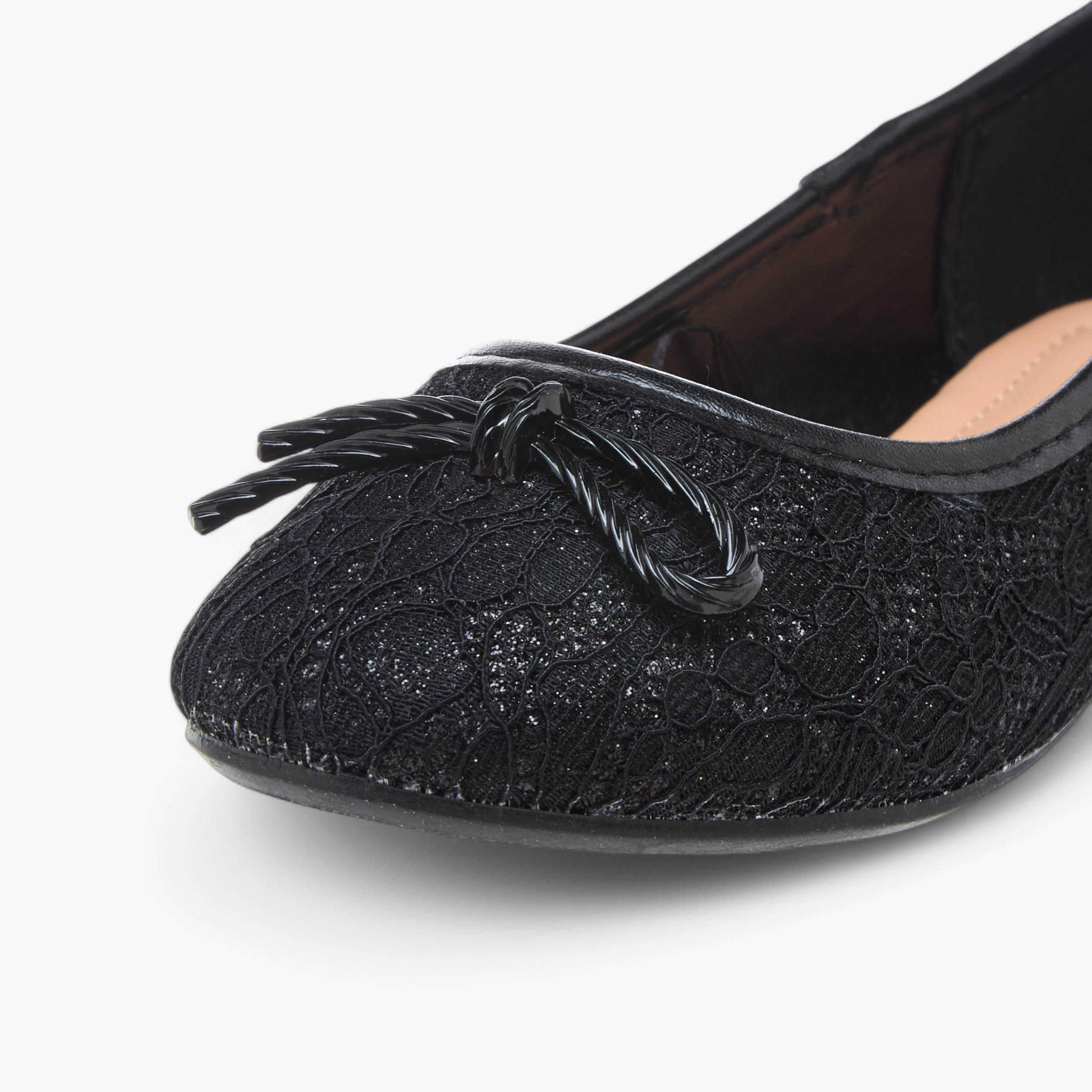 Flora Bella Bow Accent Slip-On Ballerina Shoes-girls-shoes-ballerinas-image-6