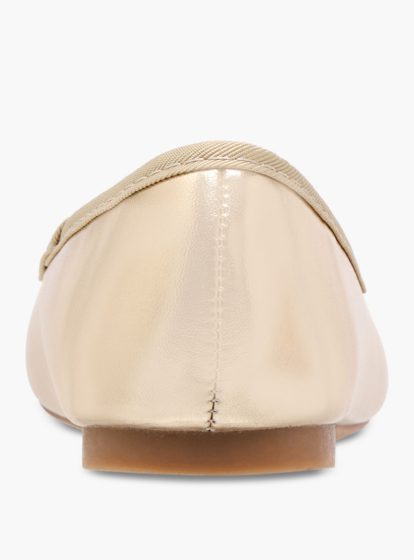 Flora Bella Accent Detail Slip-On Ballerina Shoes-girls-shoes-ballerinas-image-5