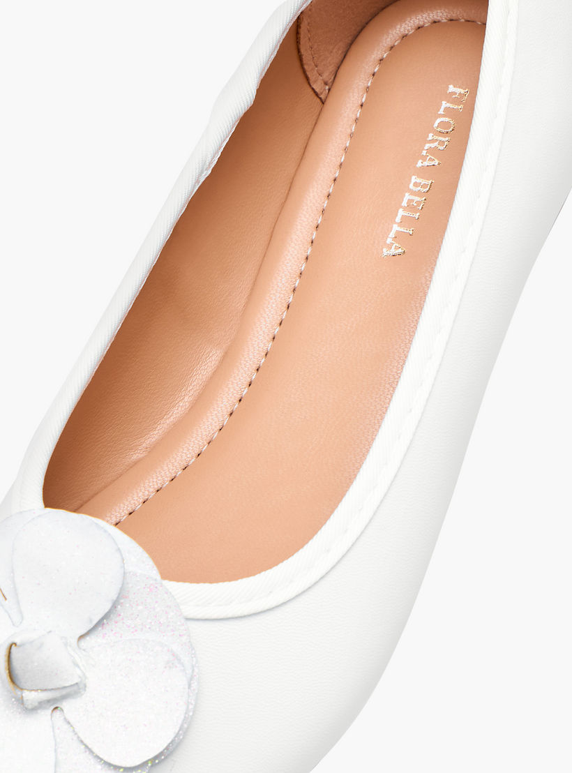 Flora Bella Accent Detail Slip-On Ballerina Shoes-girls-shoes-ballerinas-image-6