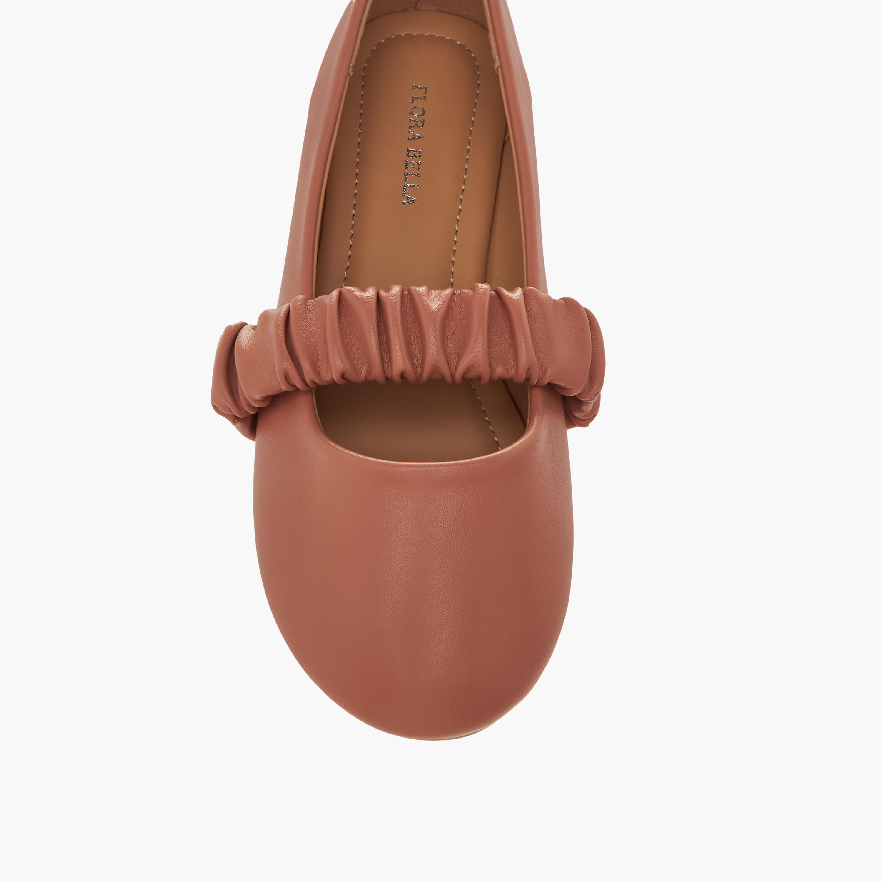 Flora Bella Solid Slip-On Ballerina Shoes-girls-shoes-ballerinas-image-4