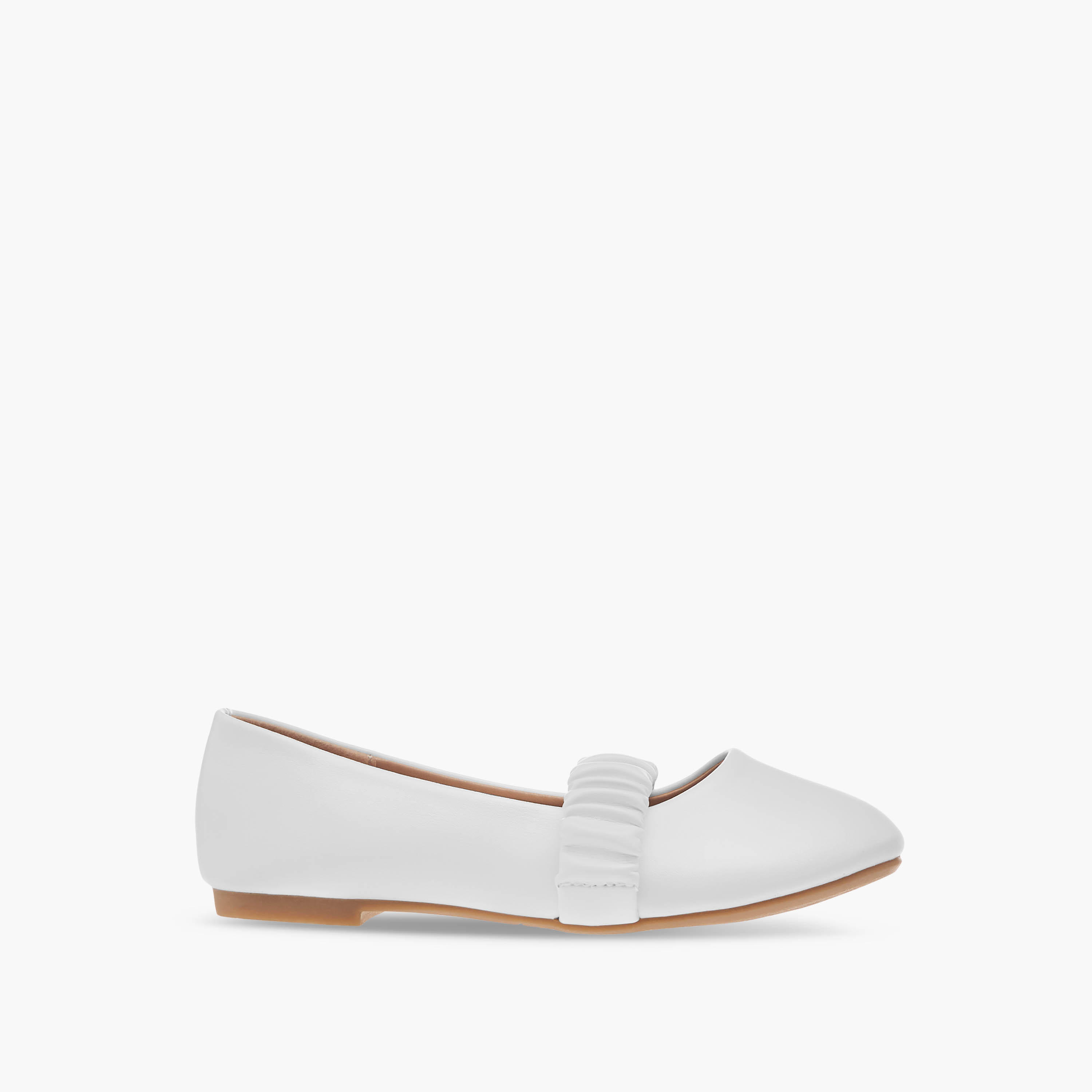 Flora Bella Solid Slip-On Ballerina Shoes-girls-shoes-ballerinas-image-3