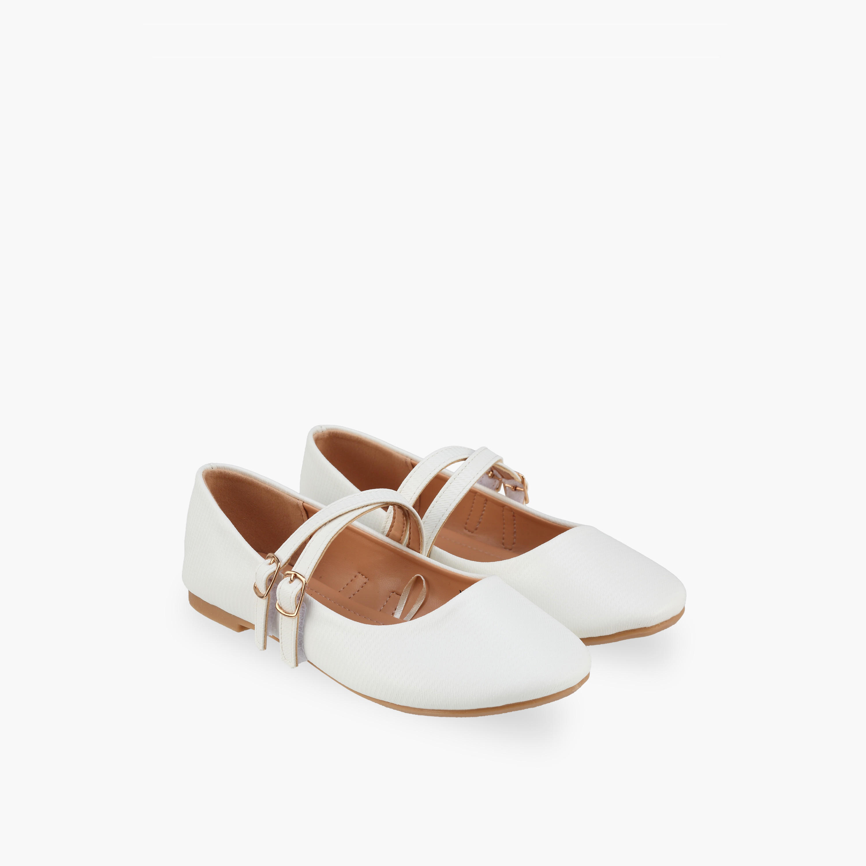 Flora Bella Girls Textured Mary Jane Shoes-girls-shoes-maryjanes-image-1