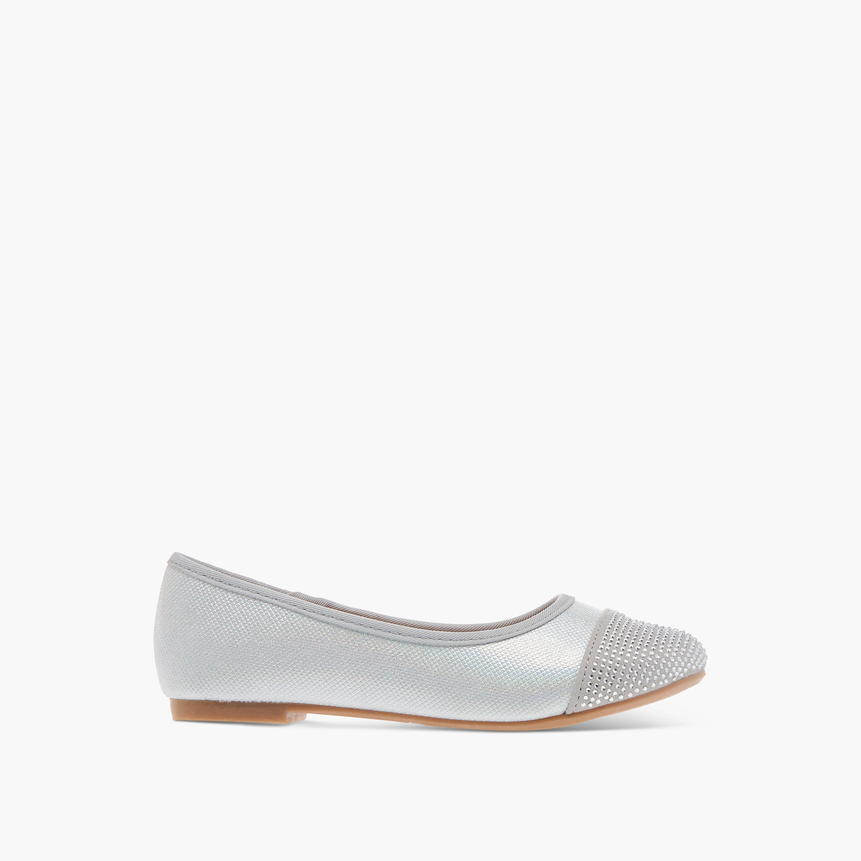 Flora Bella Embellished Slip-On Ballerina Shoes-girls-shoes-ballerinas-image-3