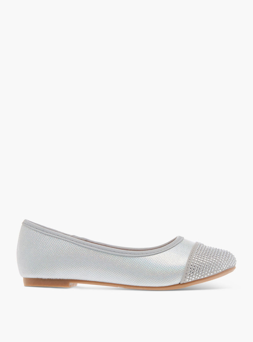 Flora Bella Embellished Slip-On Ballerina Shoes-girls-shoes-ballerinas-image-3
