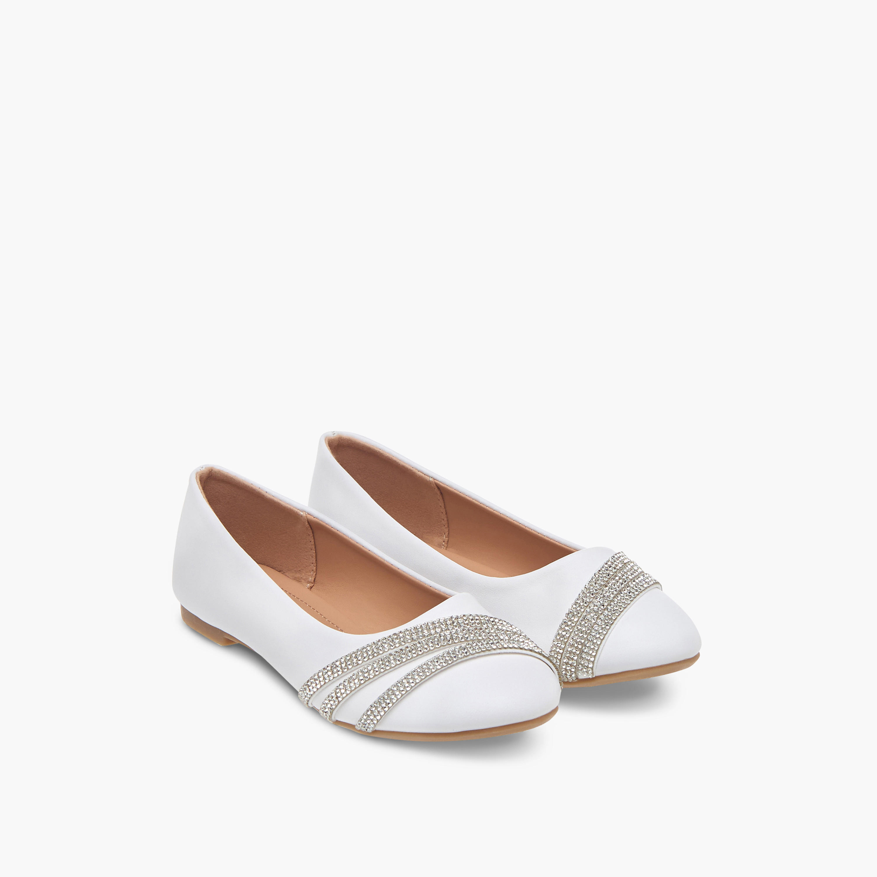 حذاء باليرينا مزين سهل الارتداء من فلورا بيلا-girls-shoes-ballerinas-image-1